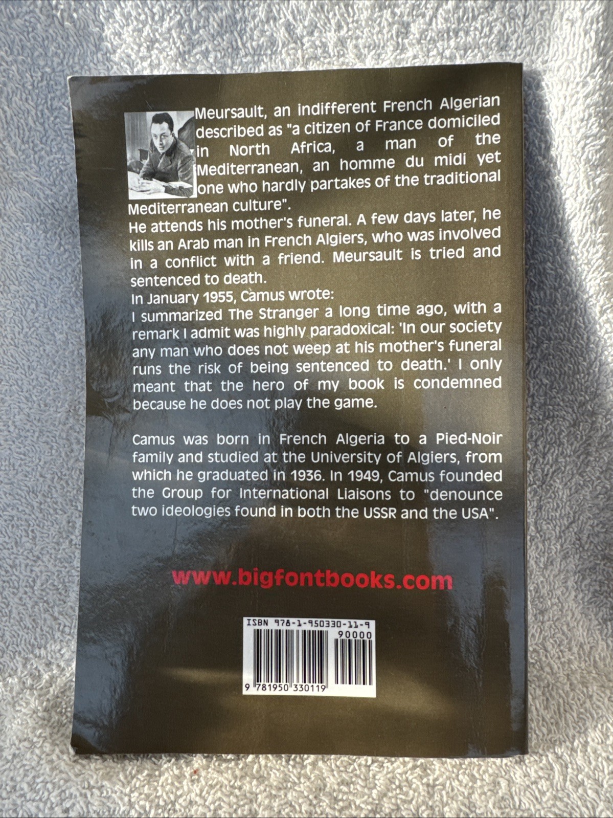 The Stranger by Camus, Albert