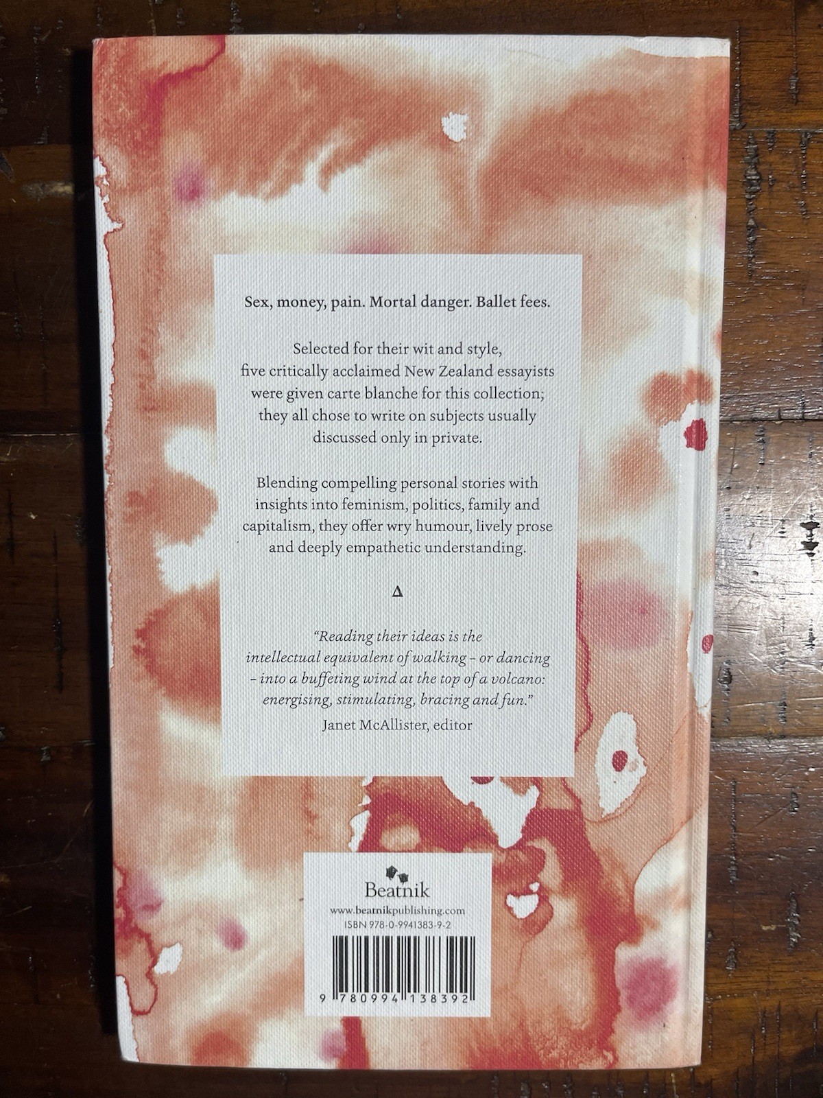 Life On Volcanoes: Contemporary Essays by Tze Ming Mok (English) Hardcover Book