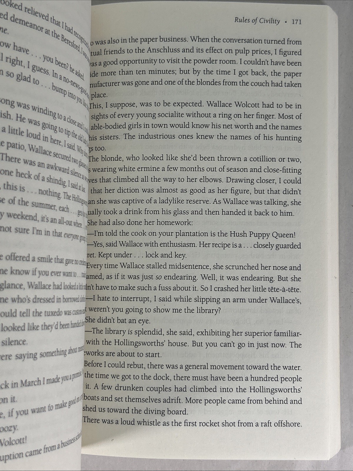 Rules Of Civility A Novel – Amor Towles