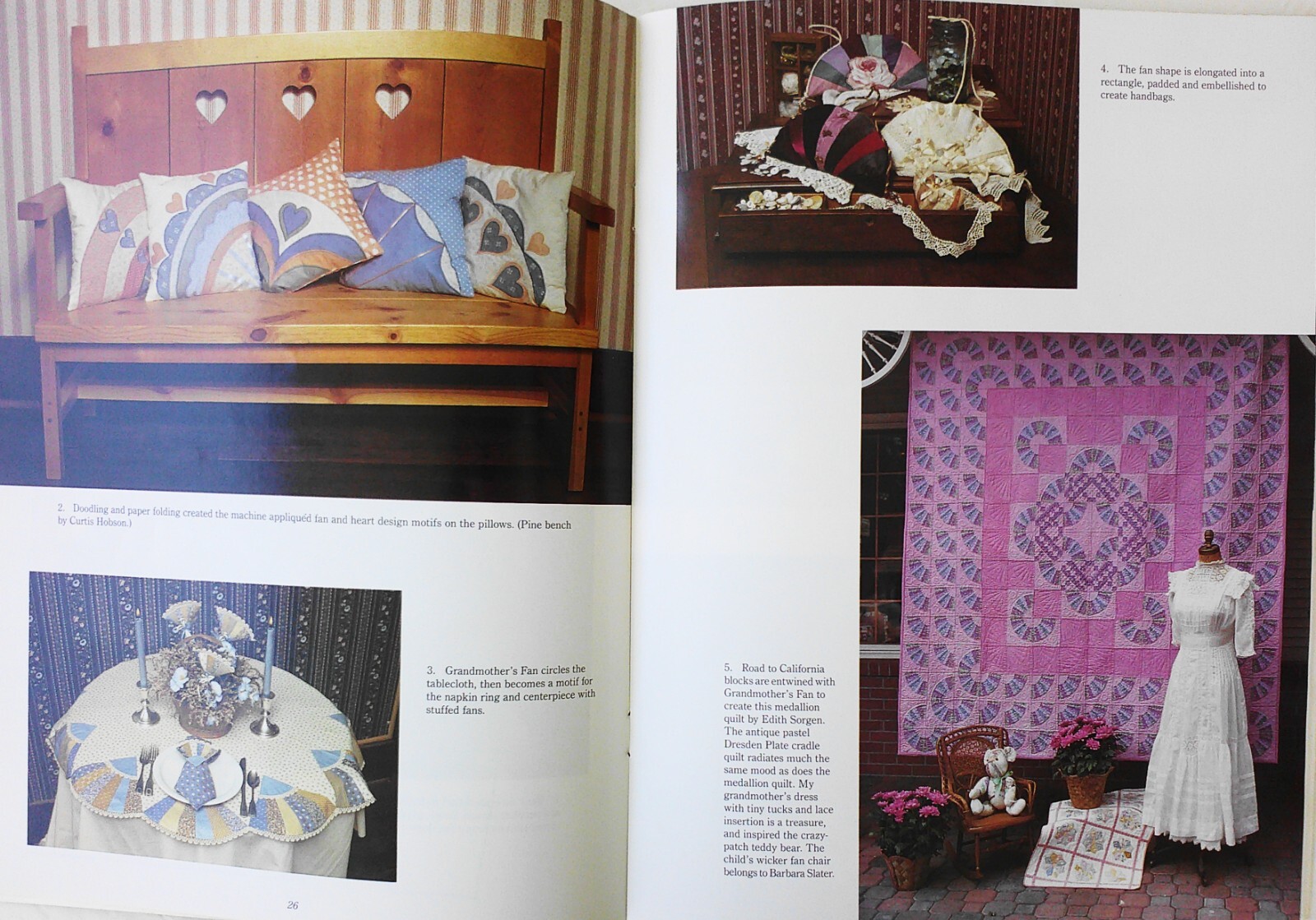 FANS A Collection Of Quilt Designs & Inspirations Jean Wells Book