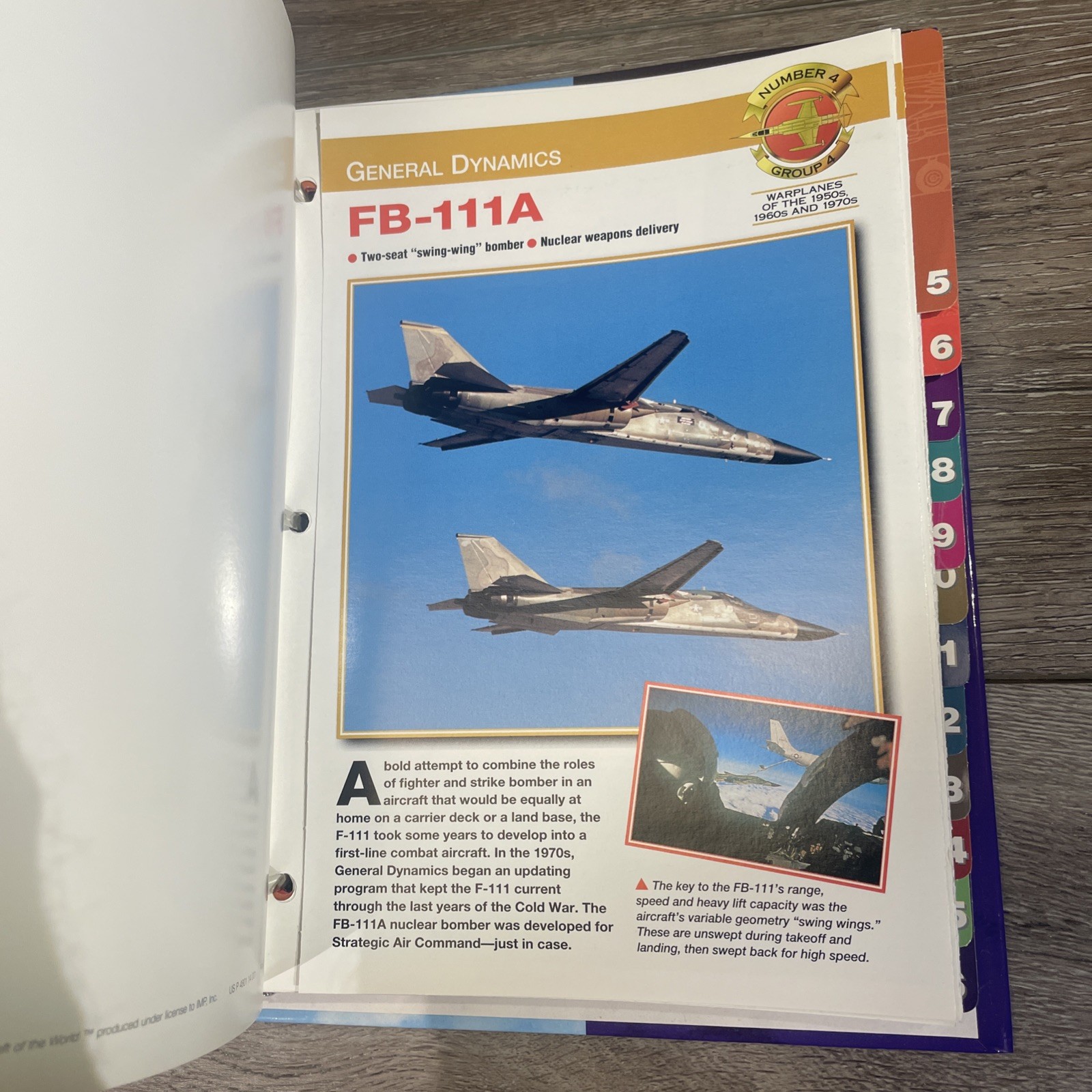 Aircraft of the World: The Complete Guide 1 Binder, 16 Sections 1996 Aerospace