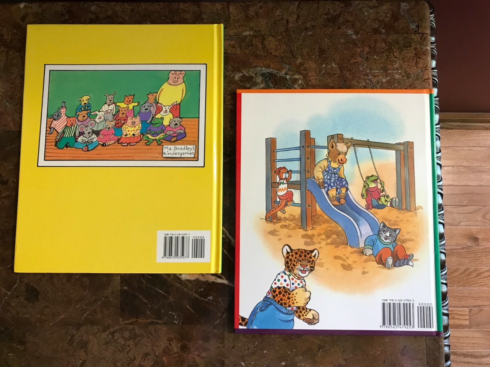 Lot 4 Books Look Out Kindergarten, Here I Come Fisher Price, ABC Preschool