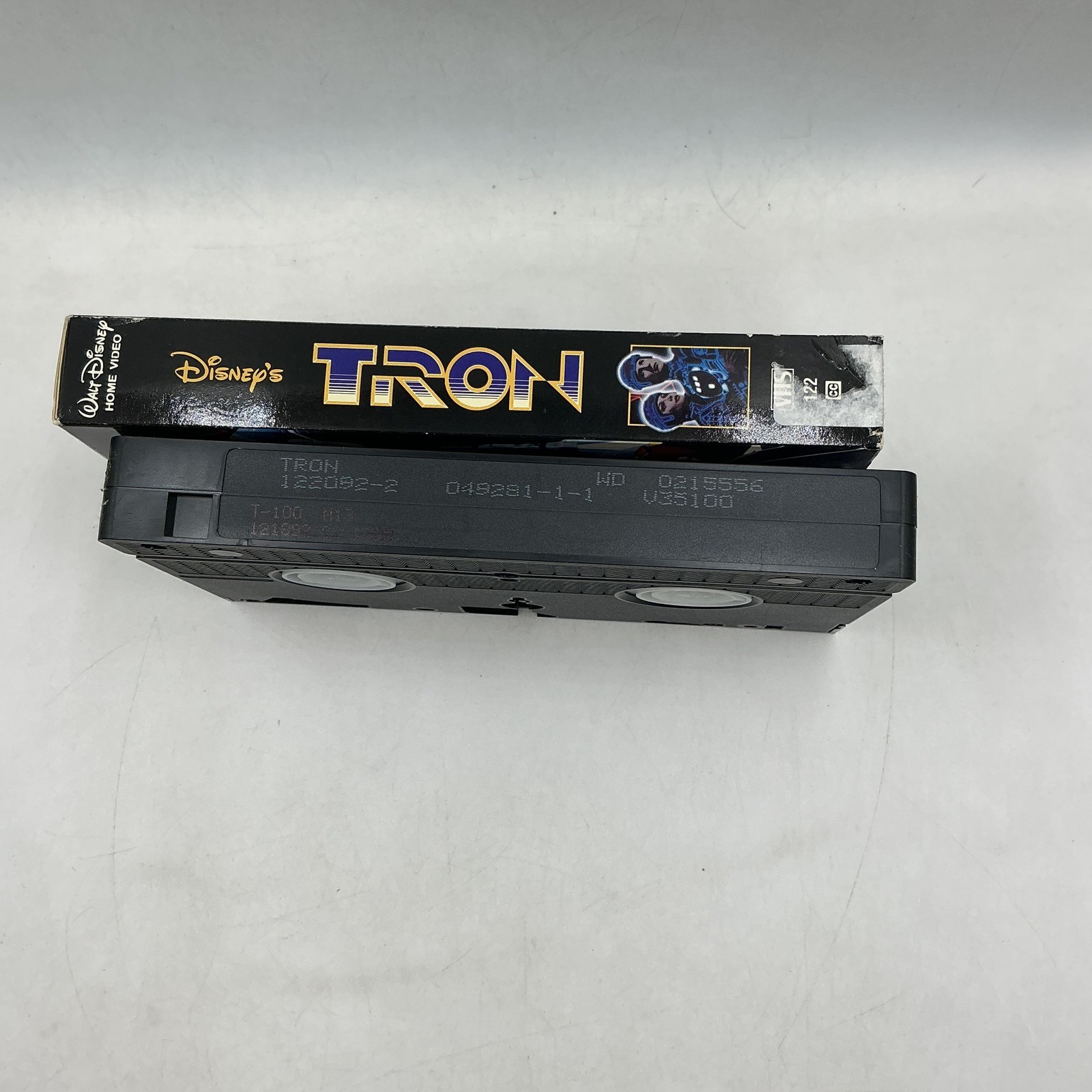 Vintage Disney’s TRON Lisberger MacBird Walt Disney Home Video VHS USA Sci-Fi