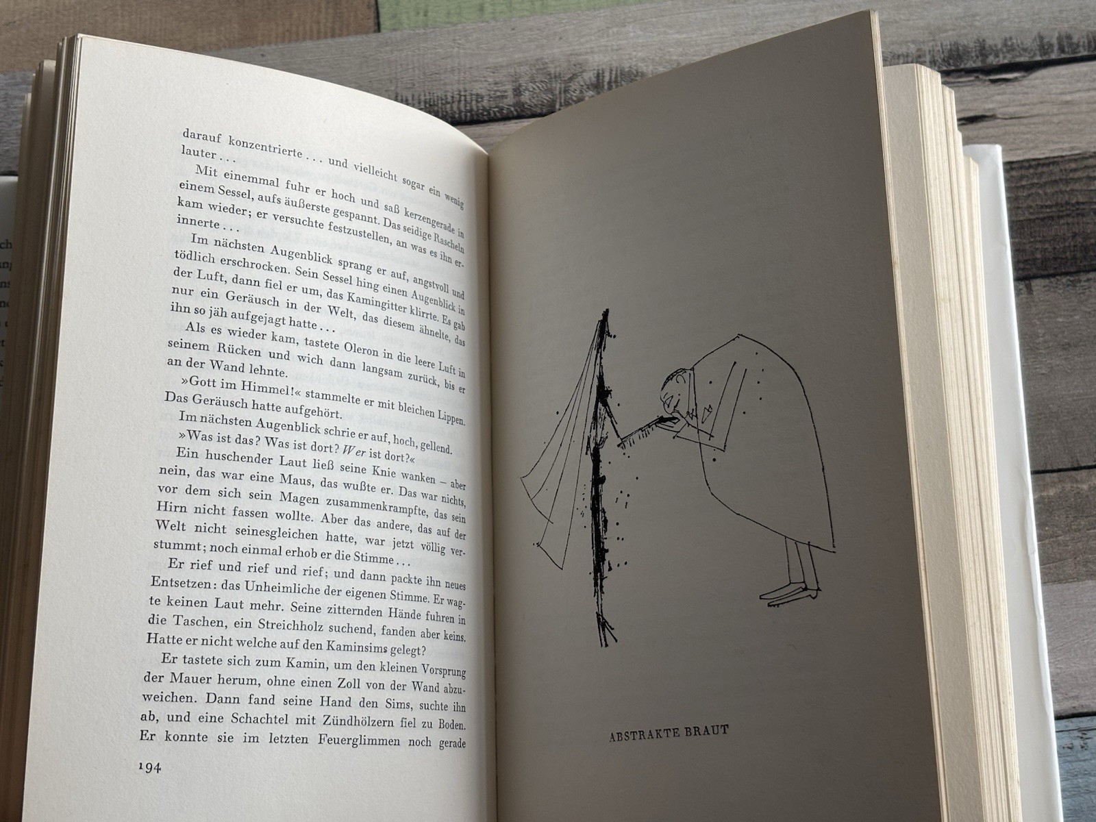 📚Buch Gruselgeschichten Poe bis Hemingway – Diogenes Sonderband mit Zeichnungen