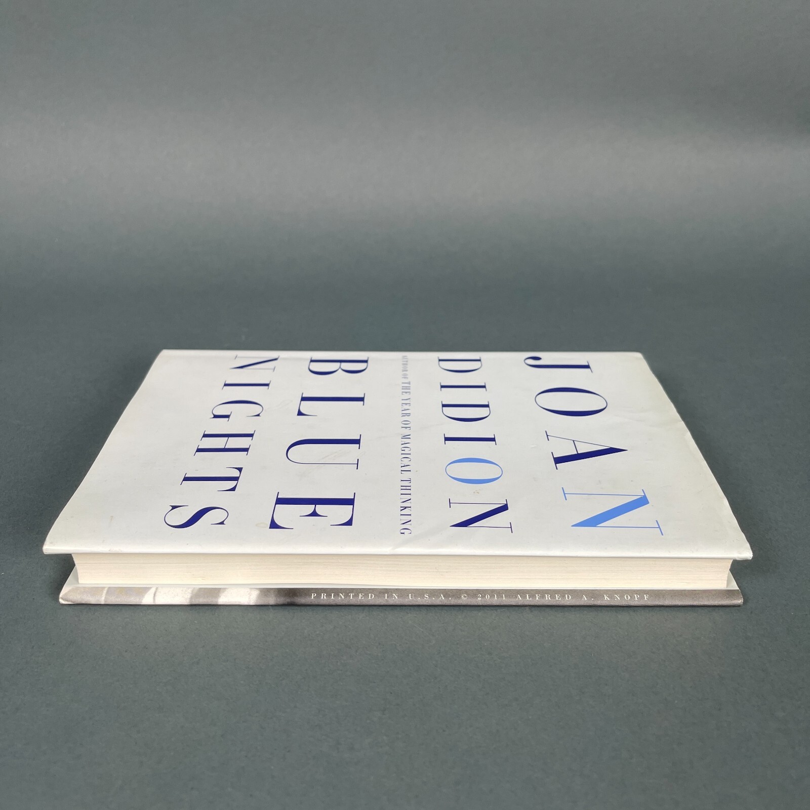 Vintage 2011 Blue Nights by Joan Didion Borzoi Hardcover 1st Edition Dust Jacket