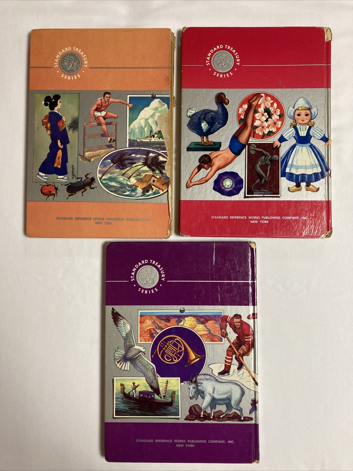 Standard Treasury Of Learning Volumes 6, 9, And 10 Funk And Wagnalls Vintage