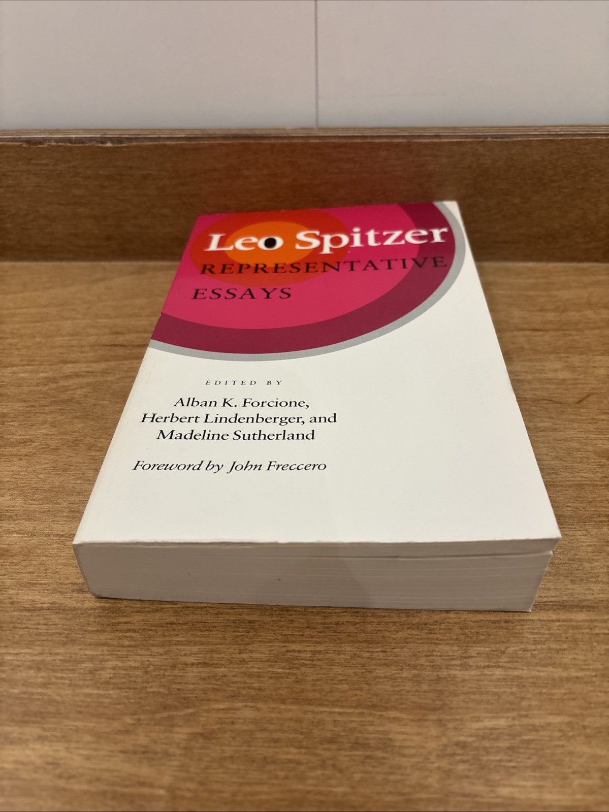 Leo Spitzer : Representative Essays Stanford Press Paperback (3)