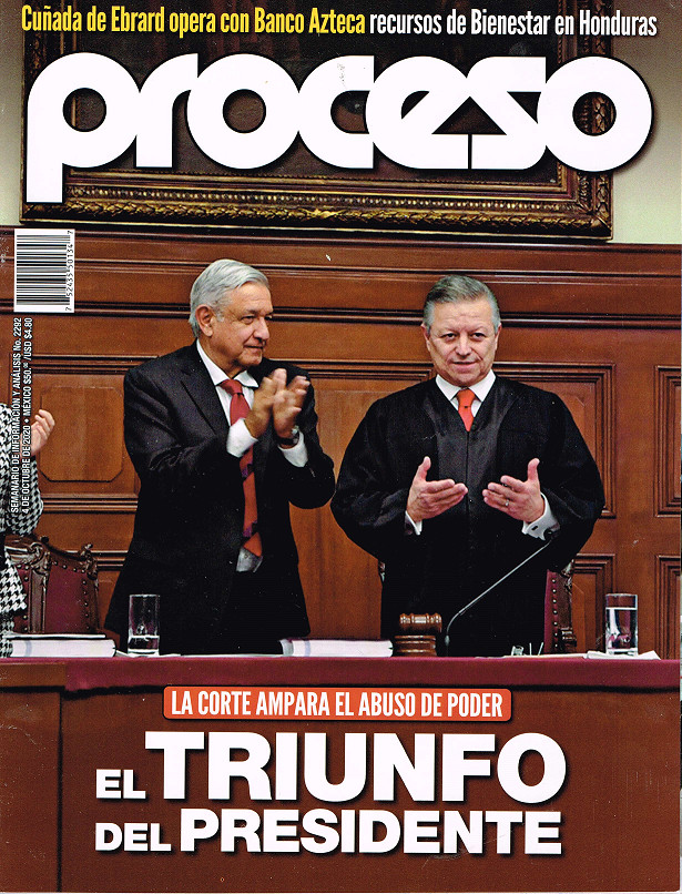 PROCESO 2292 OCTUBRE 2020 EL TRIUNFO DEL PRESIDENTE