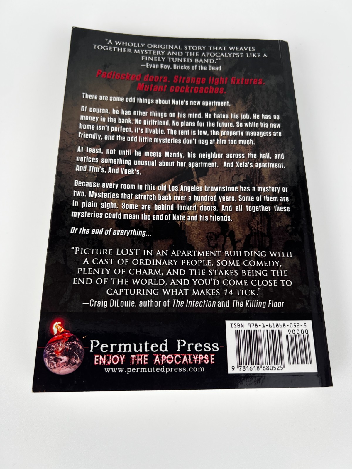 14 by Peter Clines – Permuted Press 2012 Paperback – Low Print Run Horror/Sci-Fi