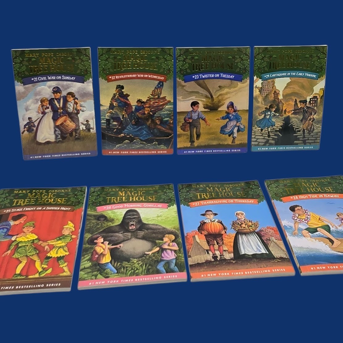 Set 2A: Magic Tree House A Library of Books 1-28 – Mary Pope Osborne Collection