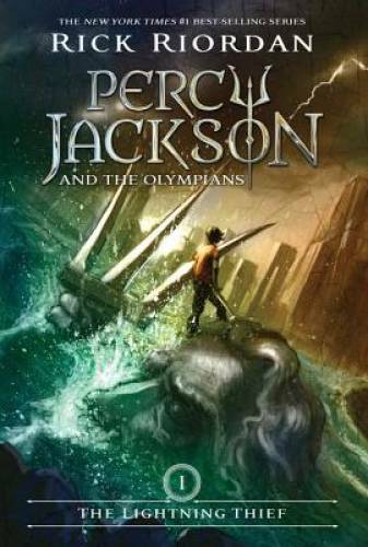 The Lightning Thief (Percy Jackson and the Olympians, Book 1) – Hardcover – GOOD