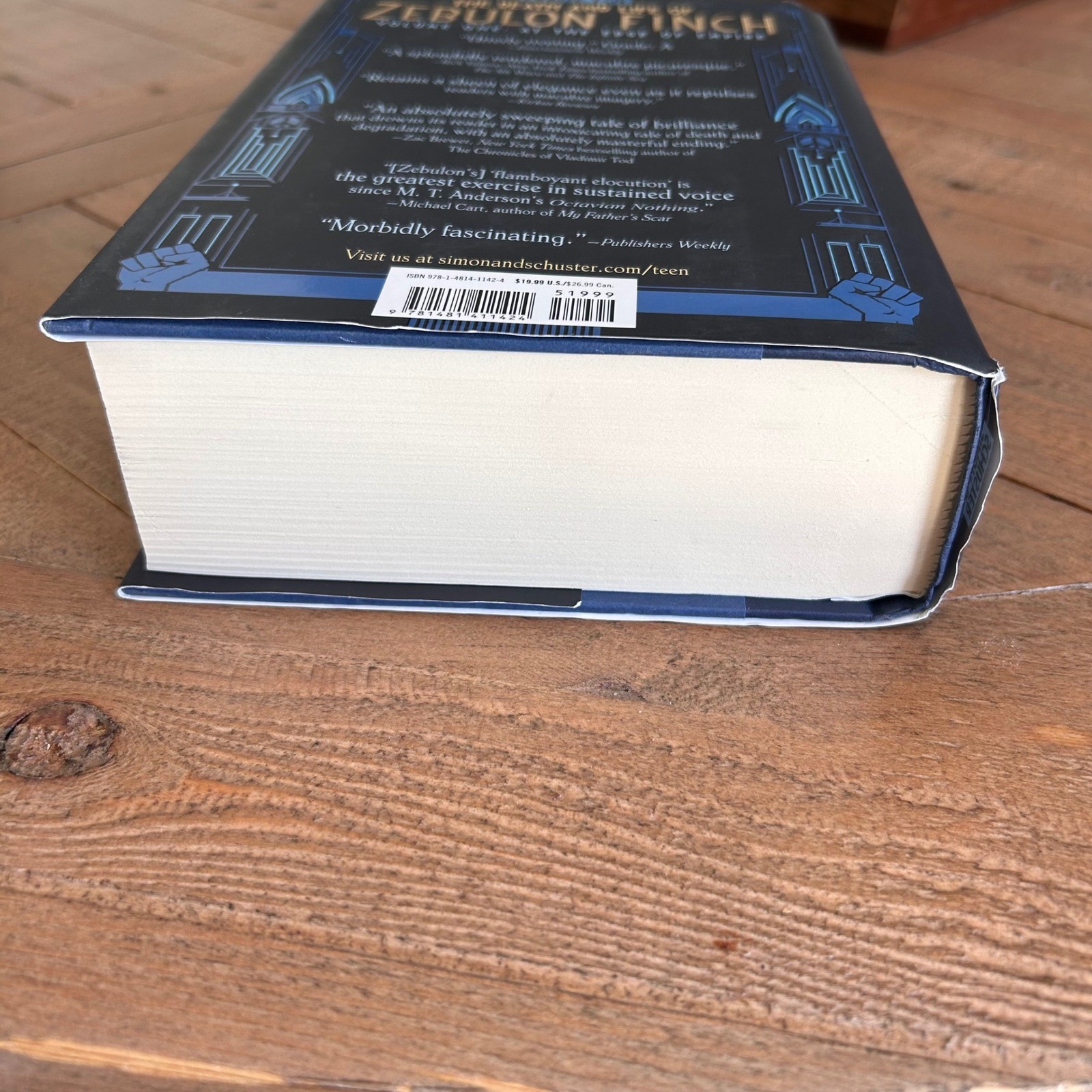 The Death and Life of Zebulon Finch Vol2 Empire Decayed Daniel Kraus 1st Edition
