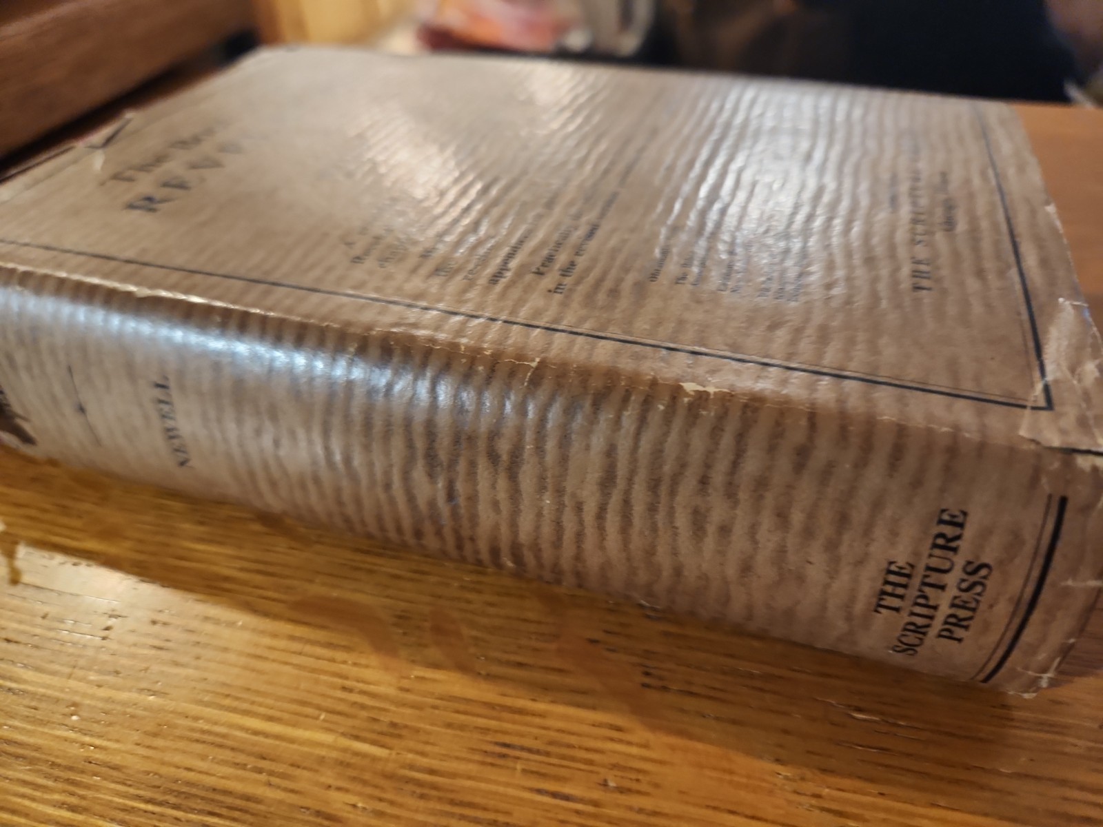 The Book of the Revelation by William R. Newell Hardback in Dust Jacket 1935