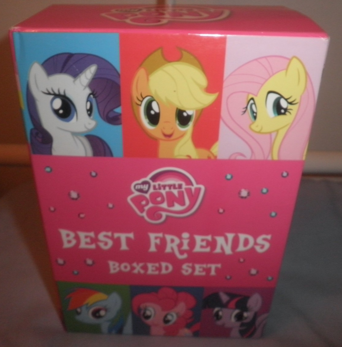 My Little Pony: Best Friends 6 Book Boxed Set (2015, Trade Paperback) Slip Cover