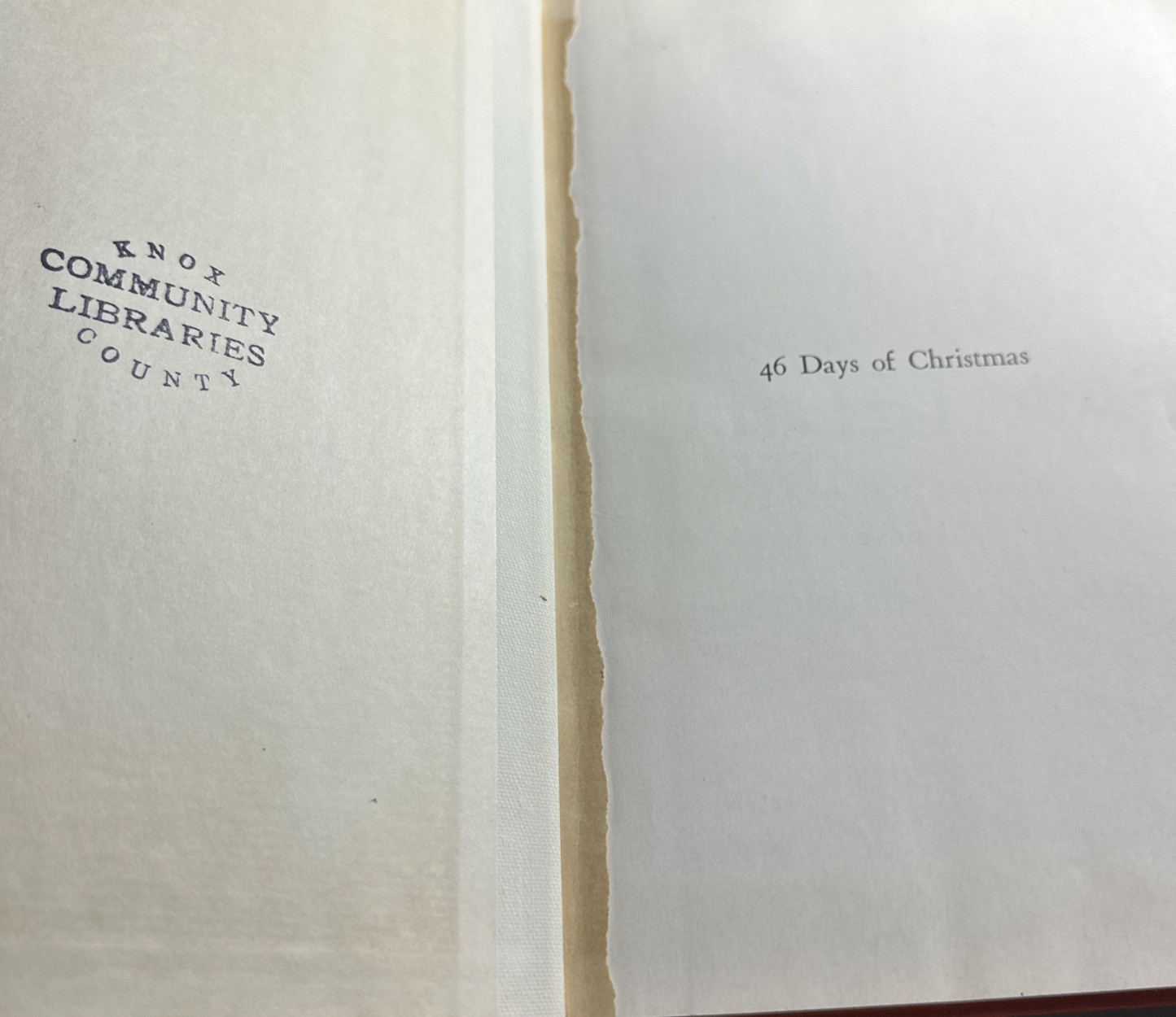 4 Vtg. Christmas Books. Pearl S. Buck’s Book of Christmas, 46 Days, Fireside Etc