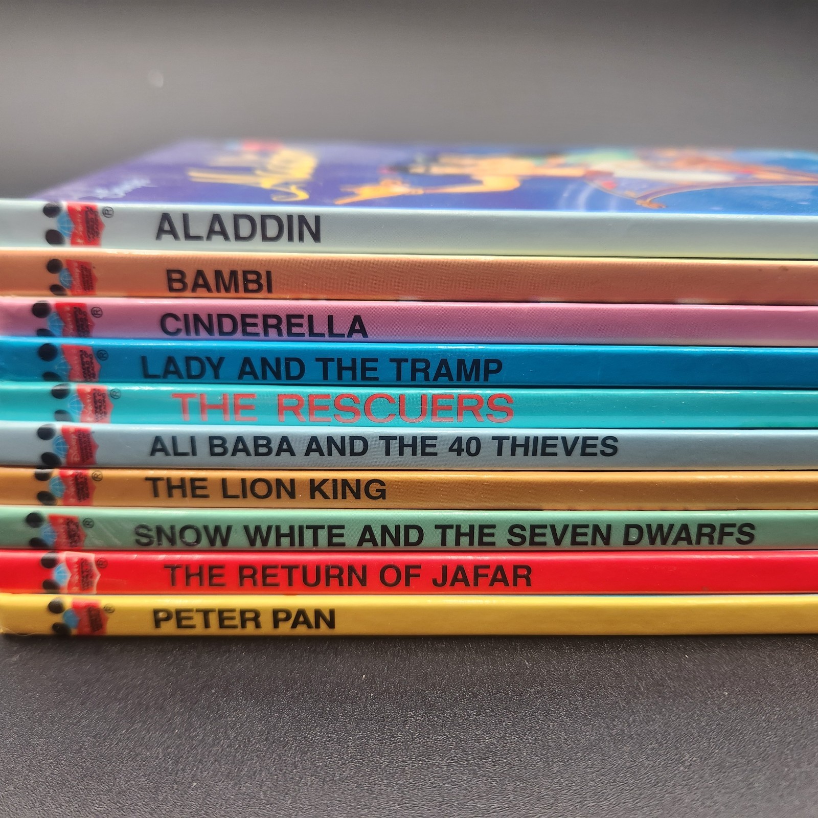 Lot of 10 Wonderful World Reading Walt Disney Cartoon Children Kids Books