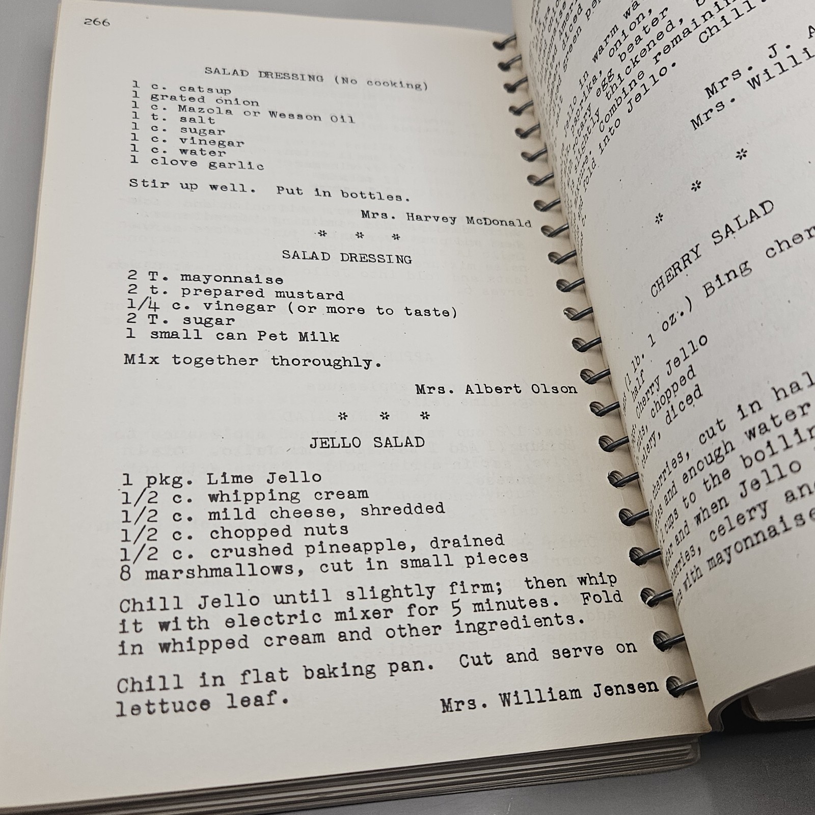 Favorite Recipes Second Presbyterian Church Racine Wisconsin 1953 Cook Book