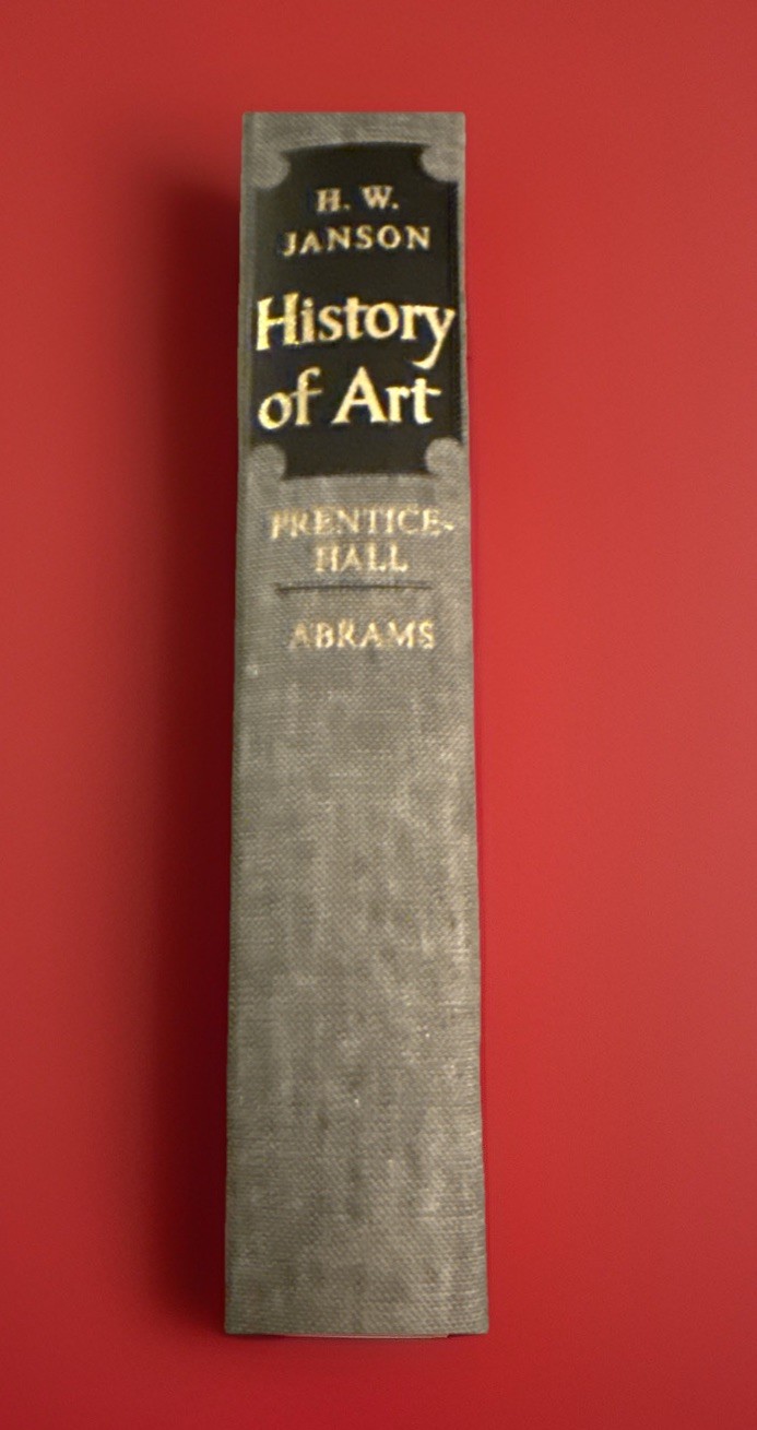 The History of Art Hardcover Book by H. W. Jansen-11th Printing-572 Pages-VG