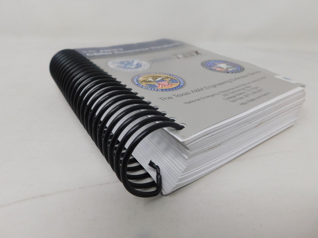 IHS Jane’s CBRN Response Handbook Fourth ed. USED GOOD Spiral bound