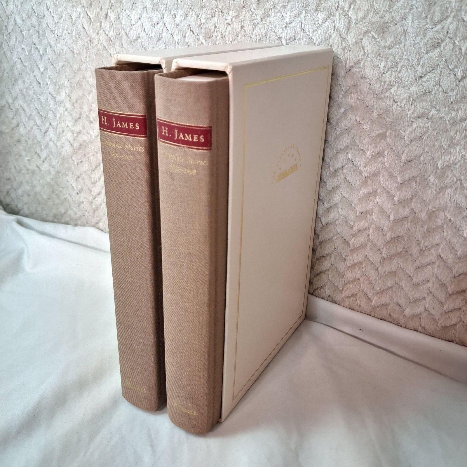 Vintage Henry James Complete Stories 1892-1910 2 Vol Set Library Of America HC