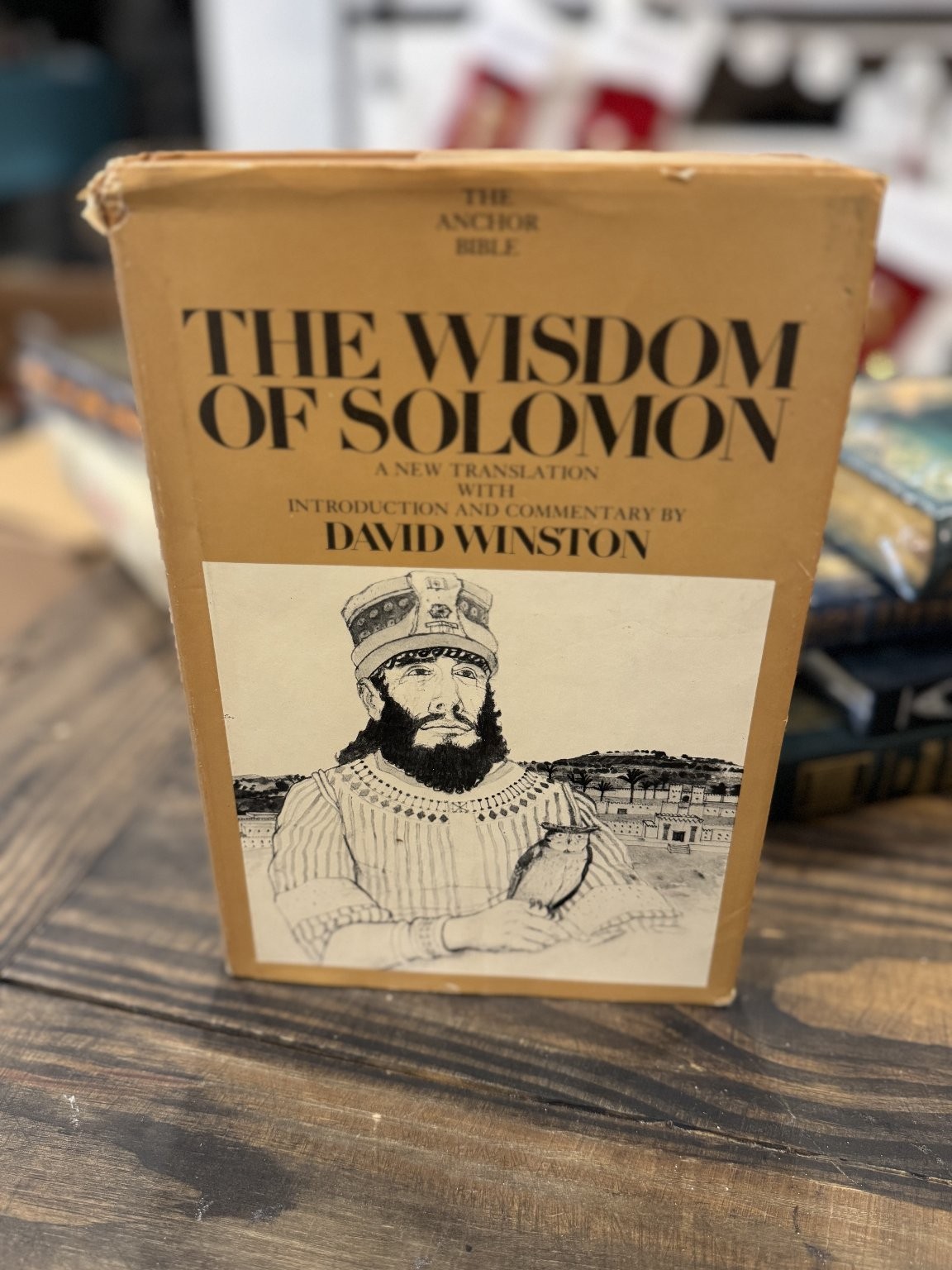 The Wisdom of Solomon David Winston 1981 2nd Printing Anchor Bible Doubleday