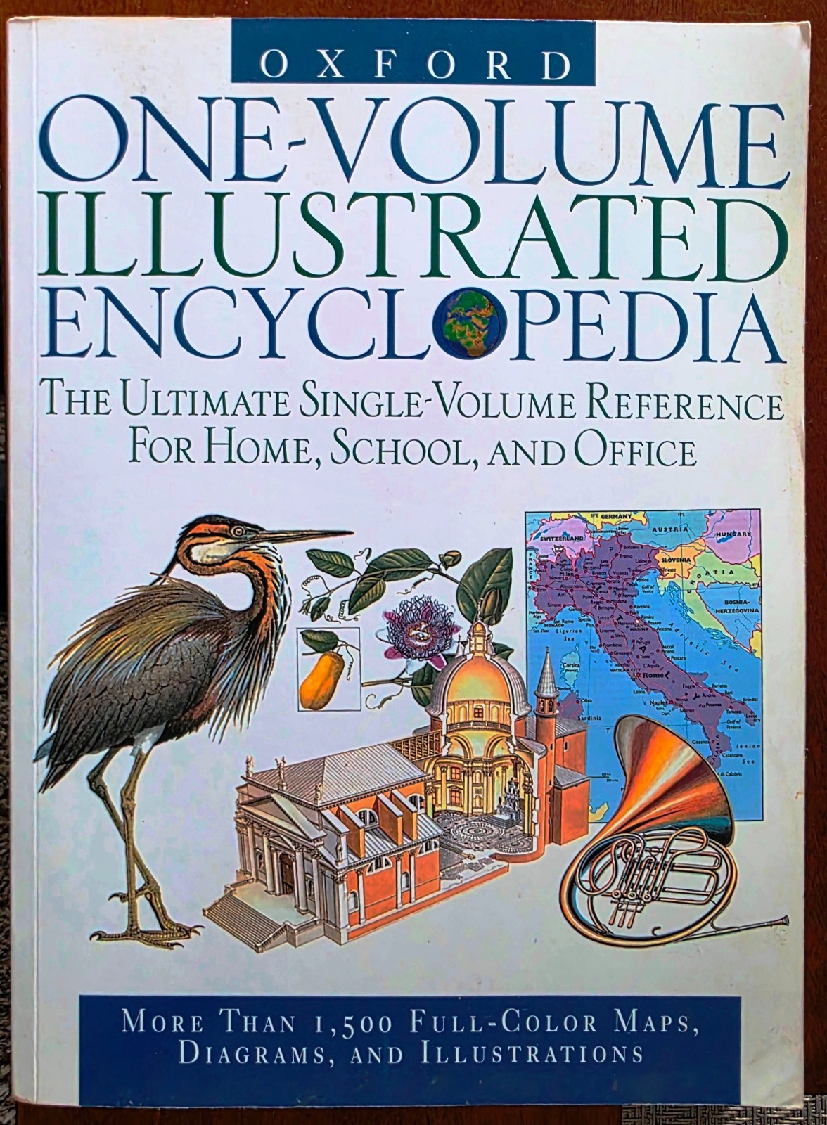 Oxford One-Volume Illustrated Encyclopedia Softbound Book