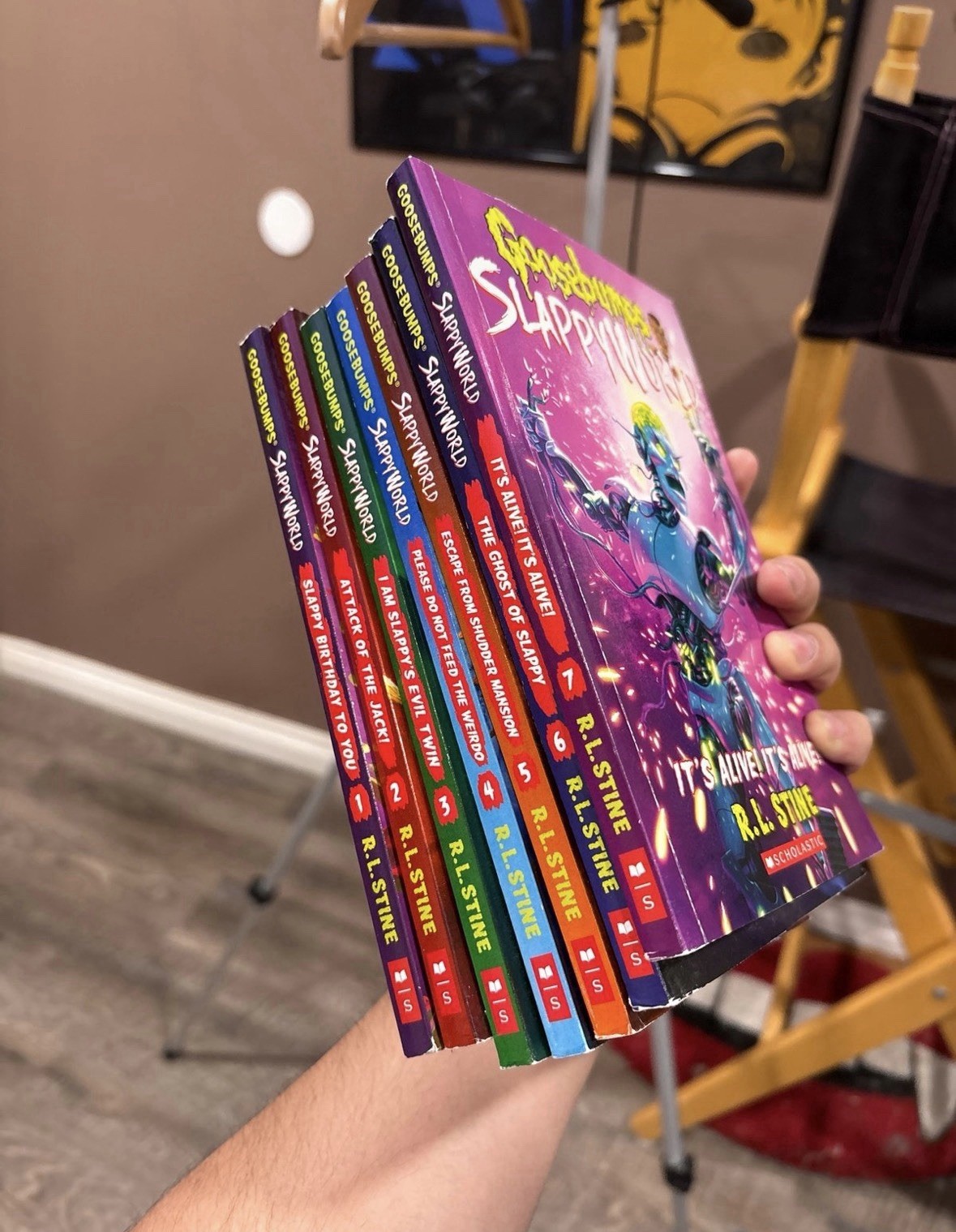 Slappy’s World Goosebumps RL stine 7 Book Lot