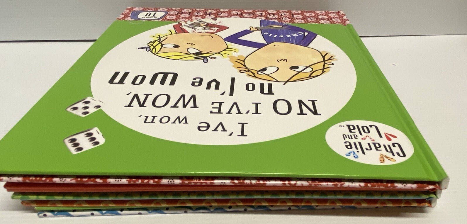 5 Charlie and Lola HB Books Box Set My Wobbly Tooth Whoops! But it Wasn’t Me