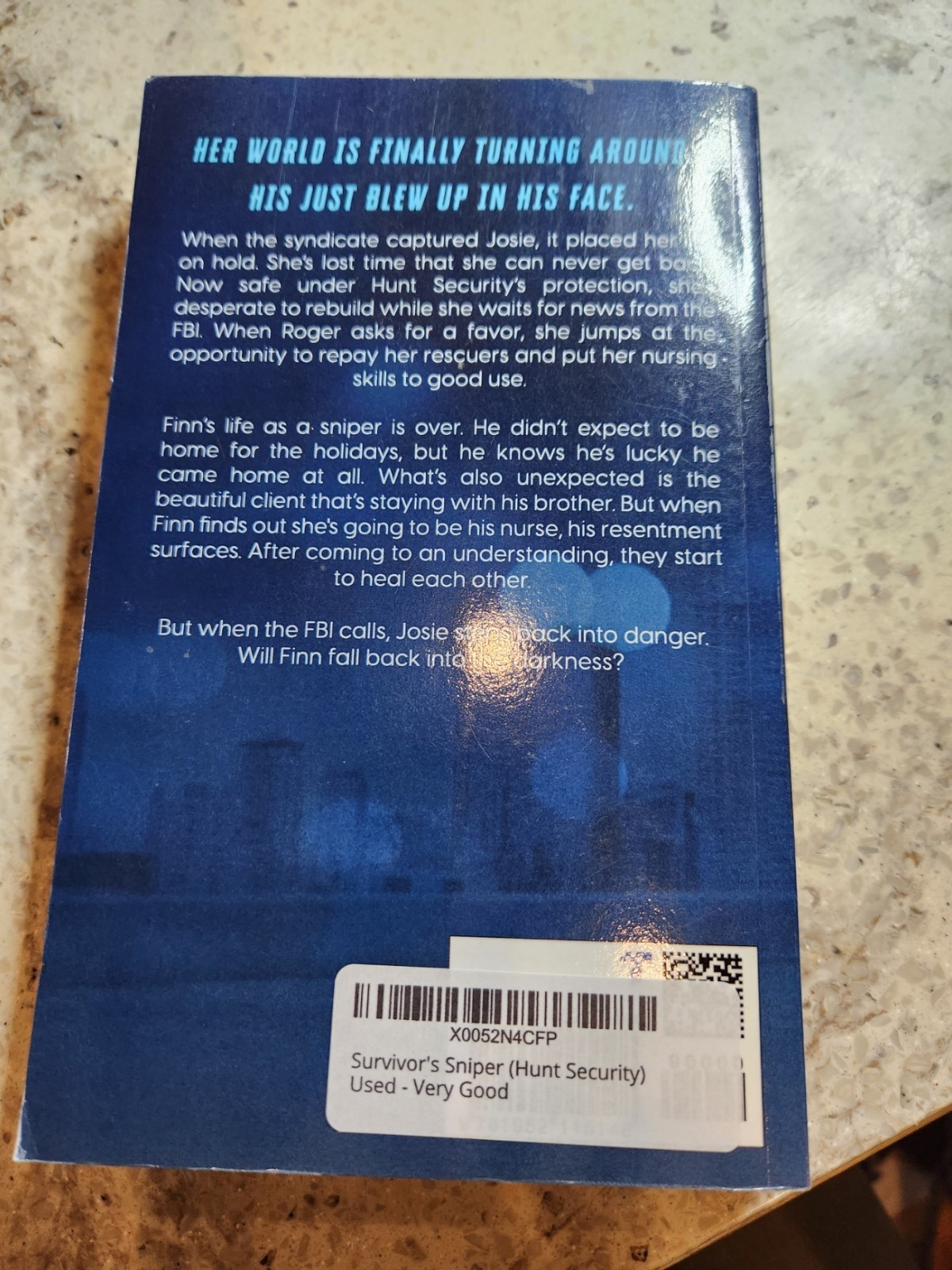 Survivor’s Sniper by Jasmine C. Caldwell (2024, Trade PB) Hunt Security #3