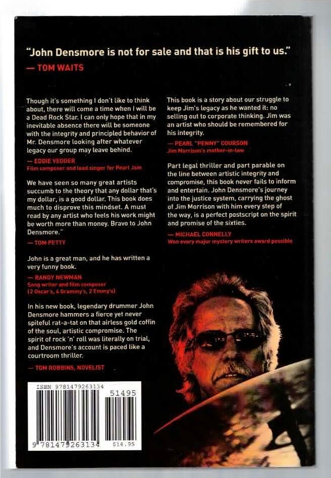 The Doors – Unhinged – John Densmore – Trade Paperback – Illustrated /276 pages