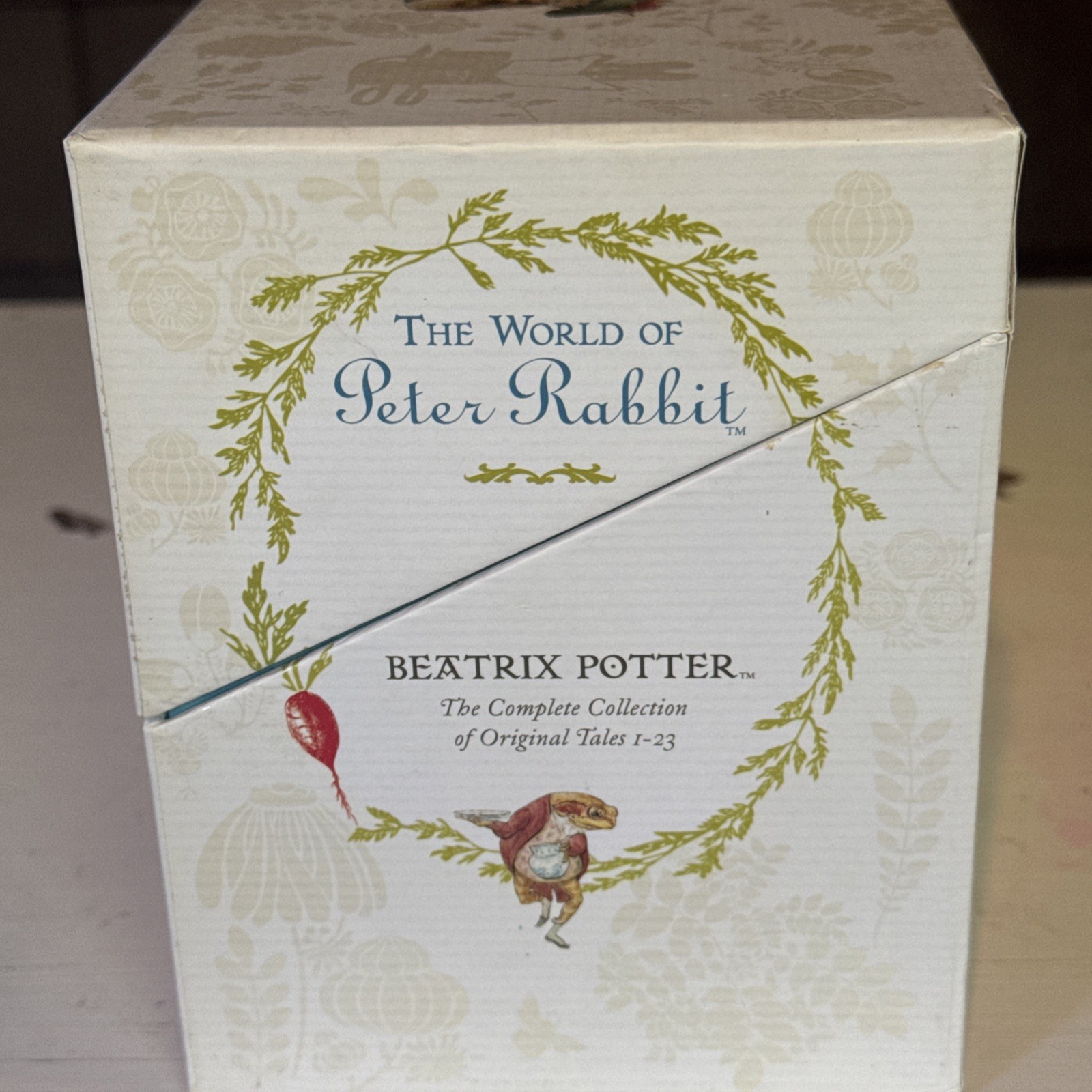 Beatrix Potter World Of Peter Rabbit Tales Complete Collection 1-23 Book Set Box