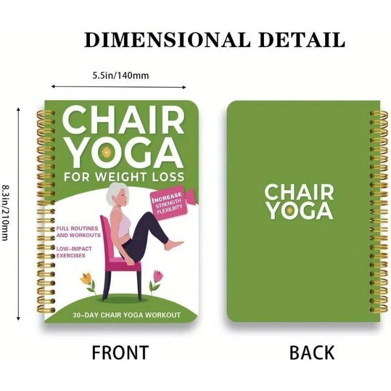Chair Yoga for Weight Loss – 50+ Low‑Impact Exercises for Seniors & Adults