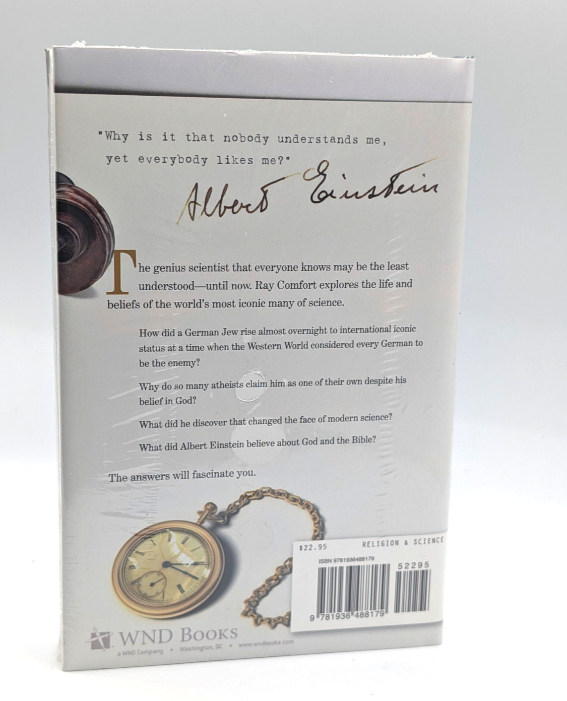 NEW Einstein, God, & The Bible Comfort, Ray (Hardcover)