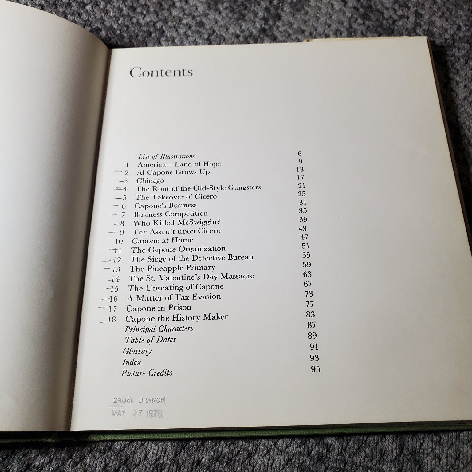 Al Capone Mary Letts 1975 First US Edition Biography History St. Martin’s Press