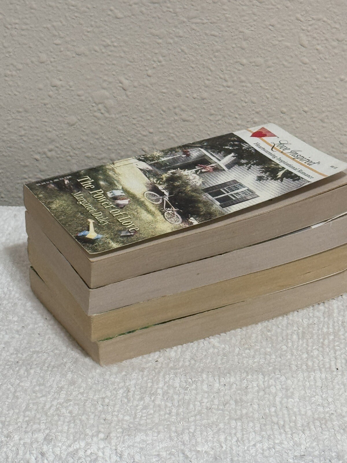Steeple Hill Love Inspired Series Lot 4 Paperback Books