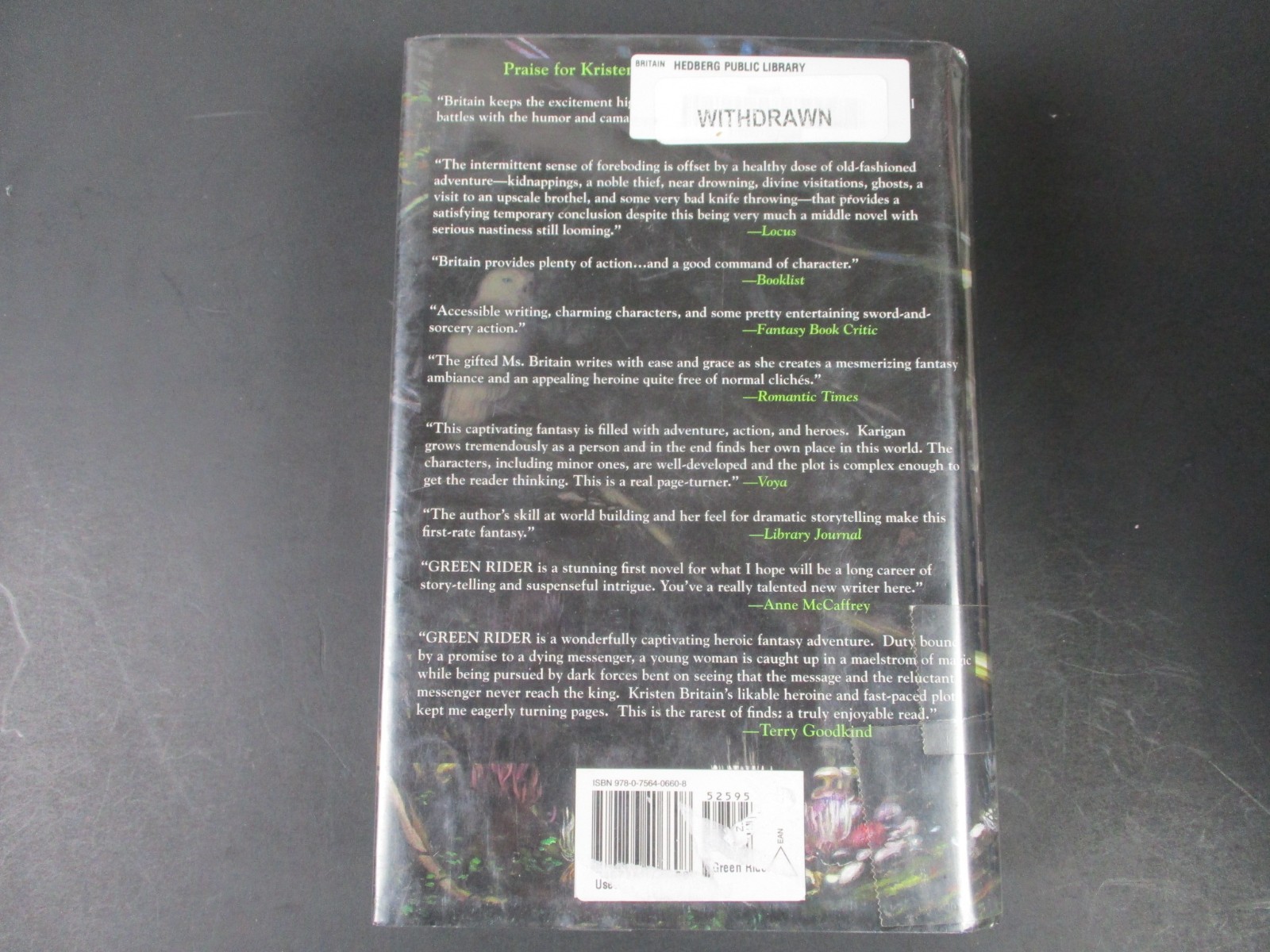 Blackveil by Kristen Britain (2011, Hardcover)