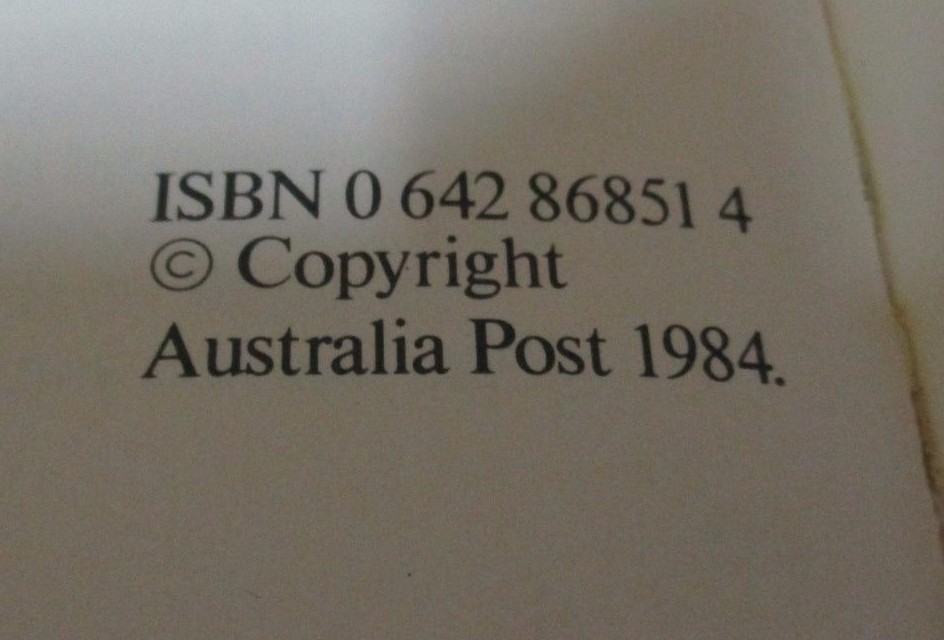 History of Postal Services in Victoria – Australia Post Book – 125 Pages – 1984