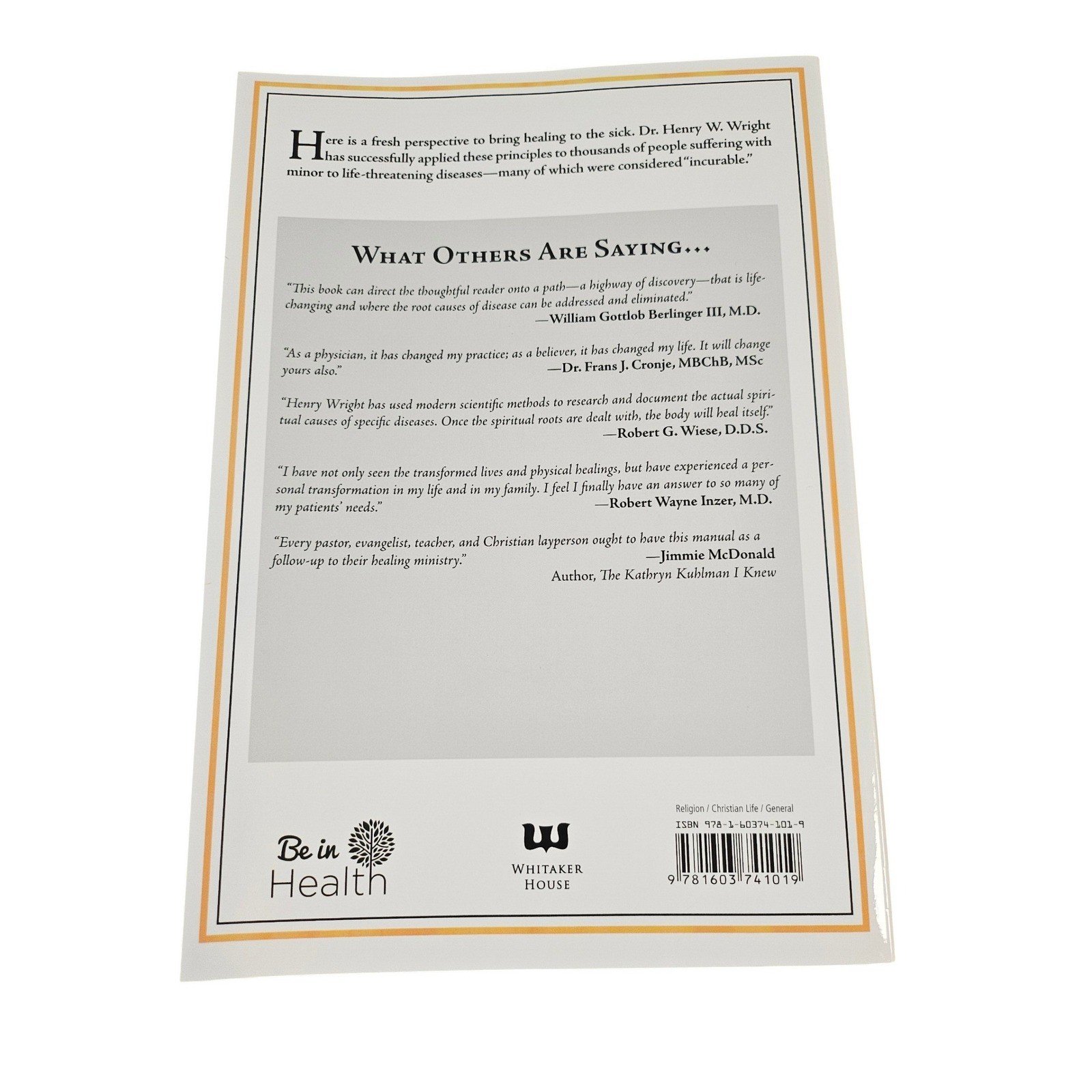 Whitaker House A More Excellent Way Henry Wright OS White Excellent Book DVD
