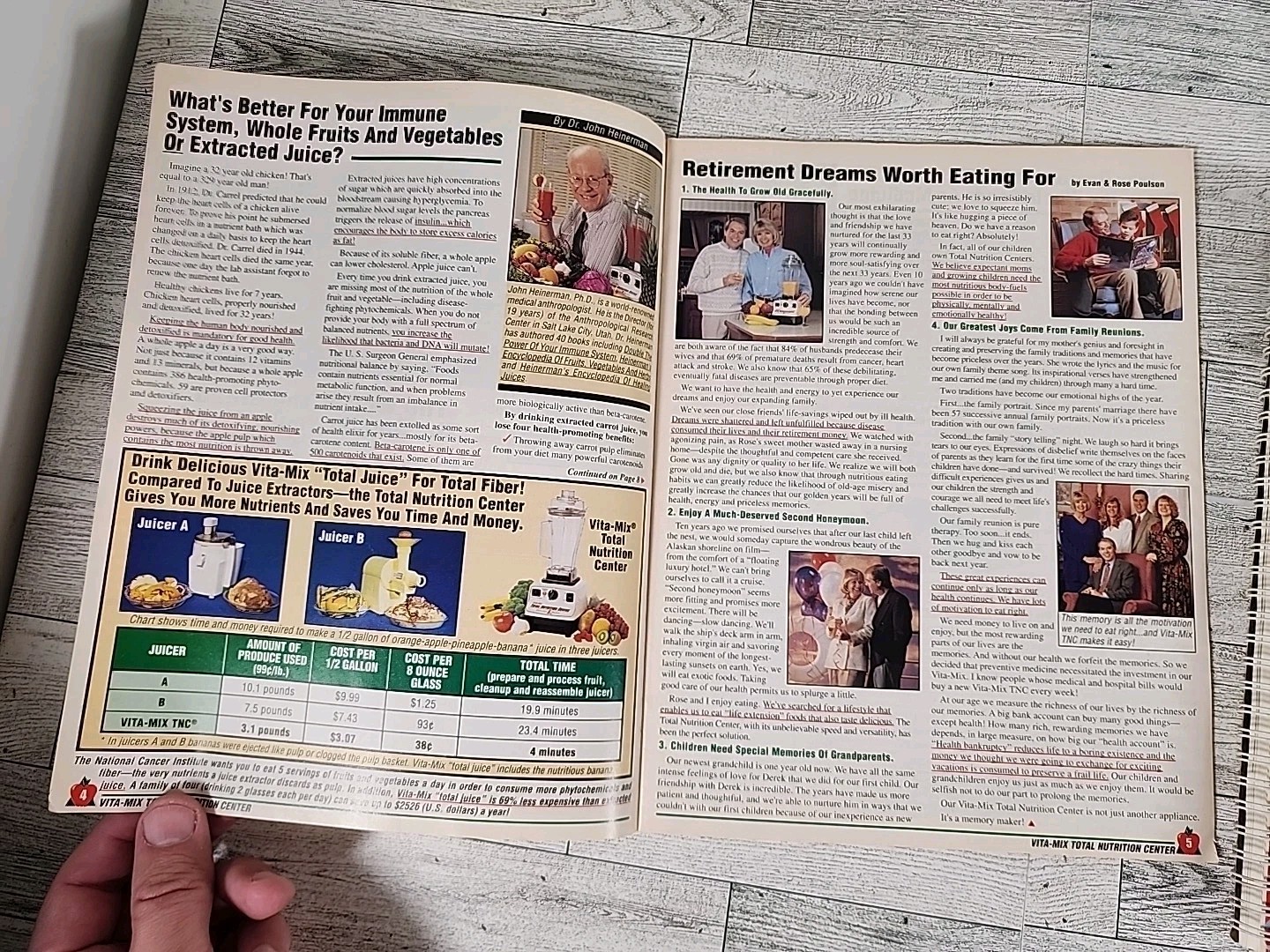 The Versatile Vita-Mix Recipe Book Foods for Every Occasion 1991 & 2 Others