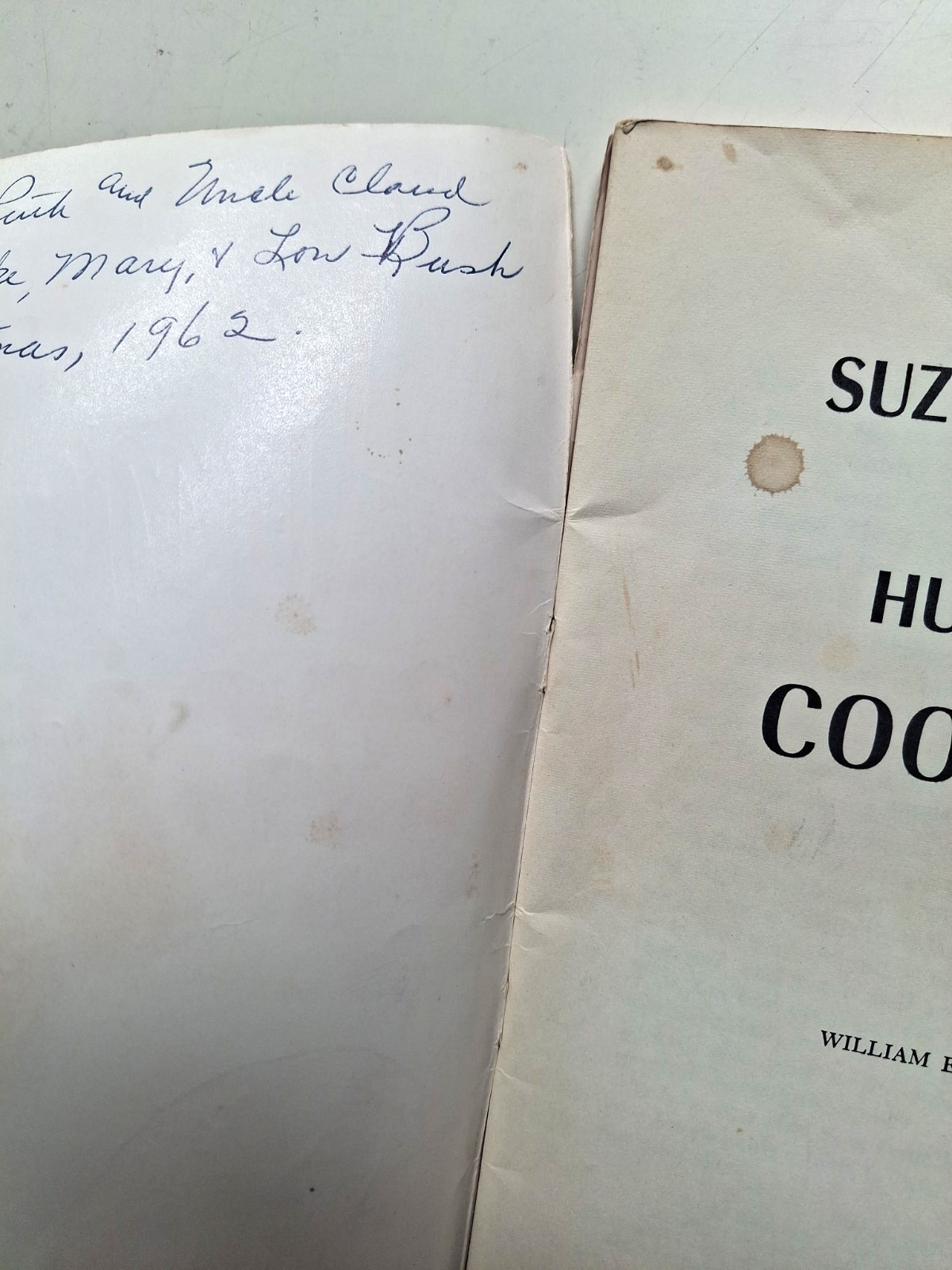 Suzy’s & Judy’s Humorous Cookbook / African-American Dialect Cookbook 1954