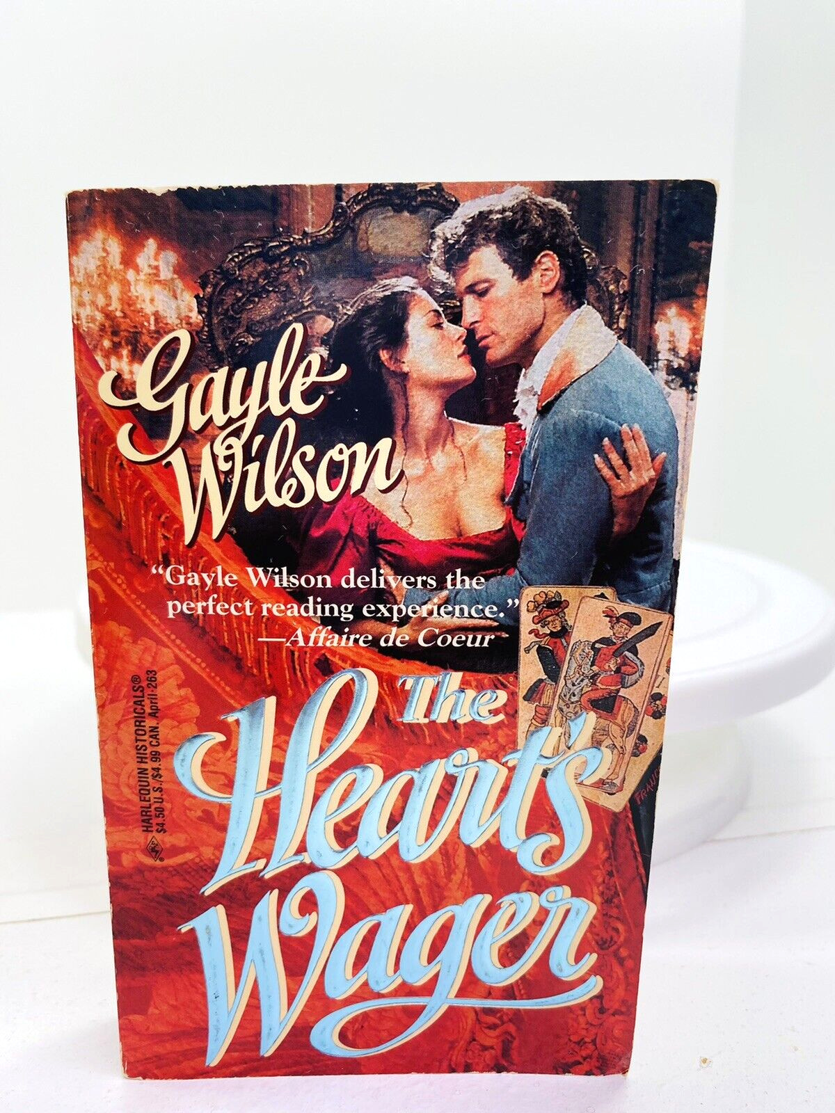 Gayle Wilson The Heart’s Wager Paperback PB Book 1995
