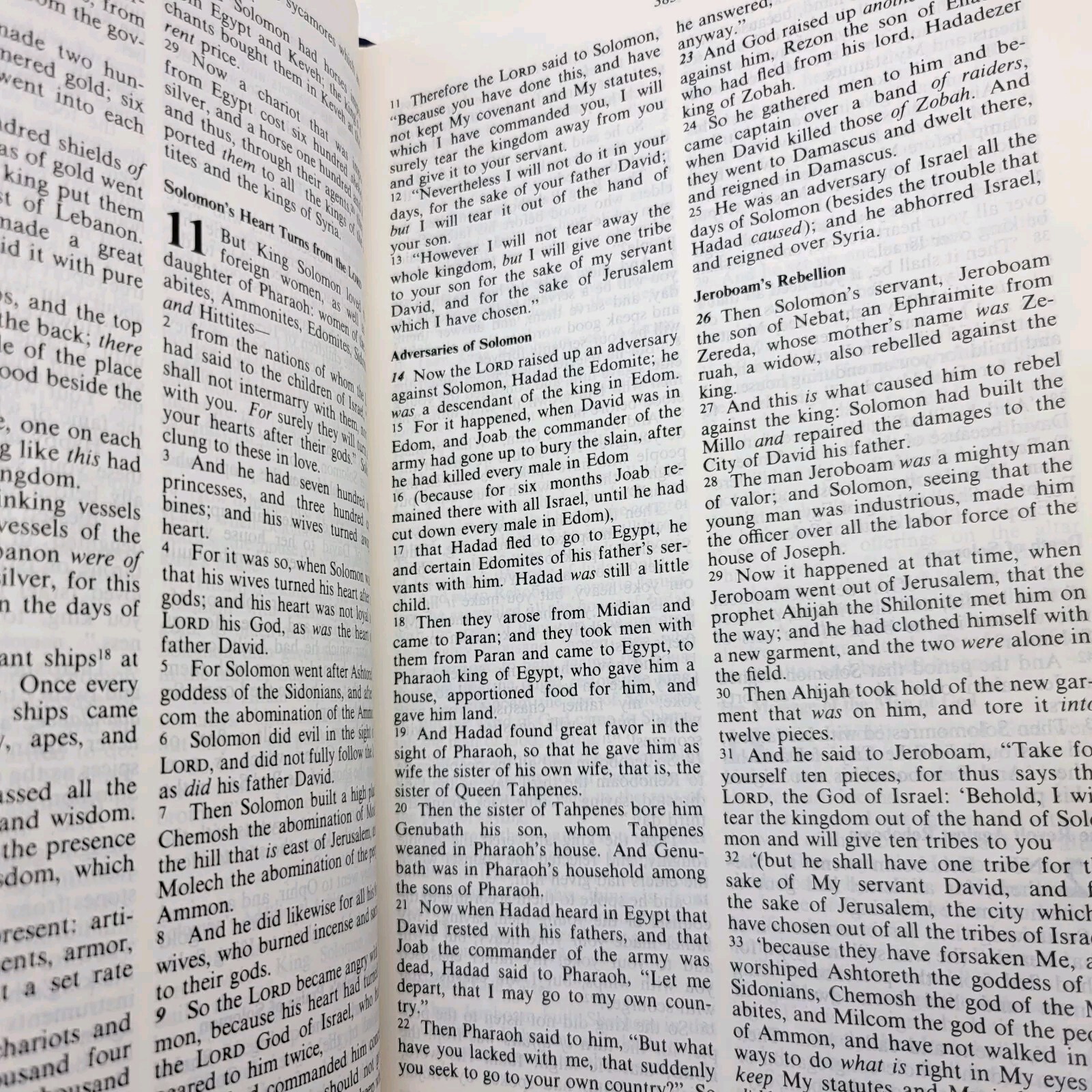 Possibility Thinkers Bible New King James Highlighted Blue Faux Leather 1984