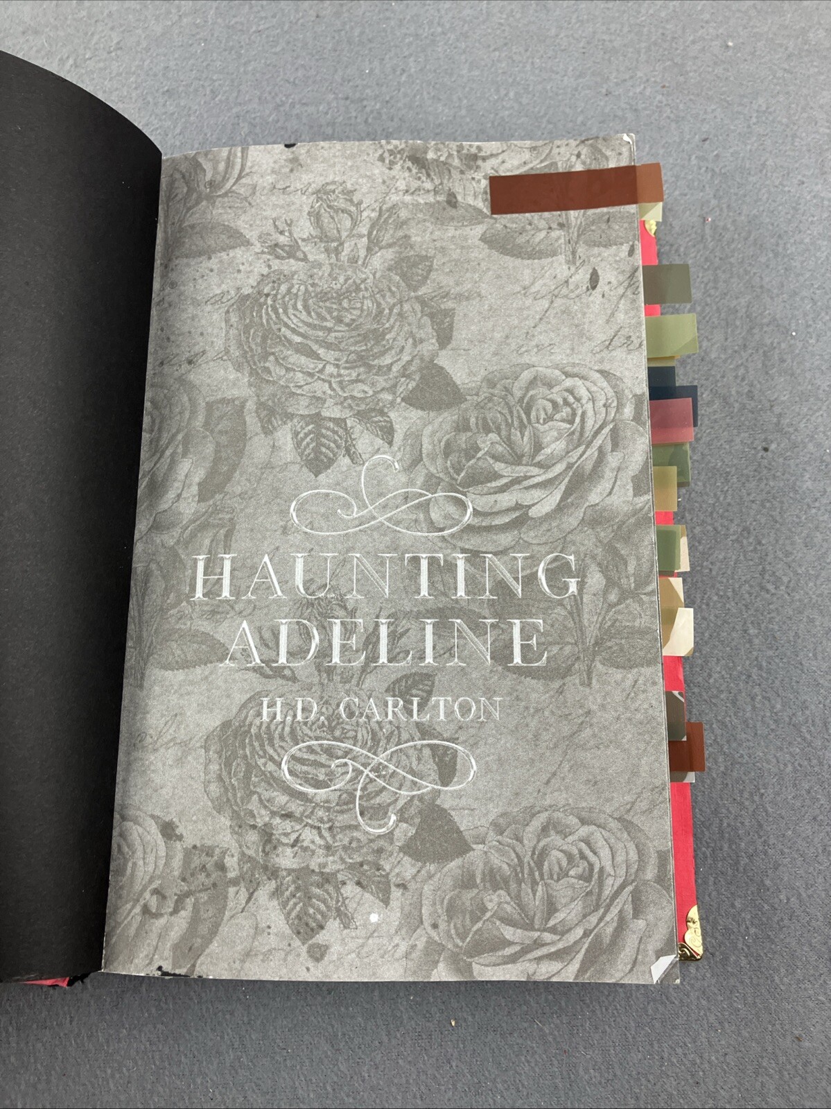 Haunting & Hunting Adeline Rebind, H.D. Carlton, Used Gold Corners Rare