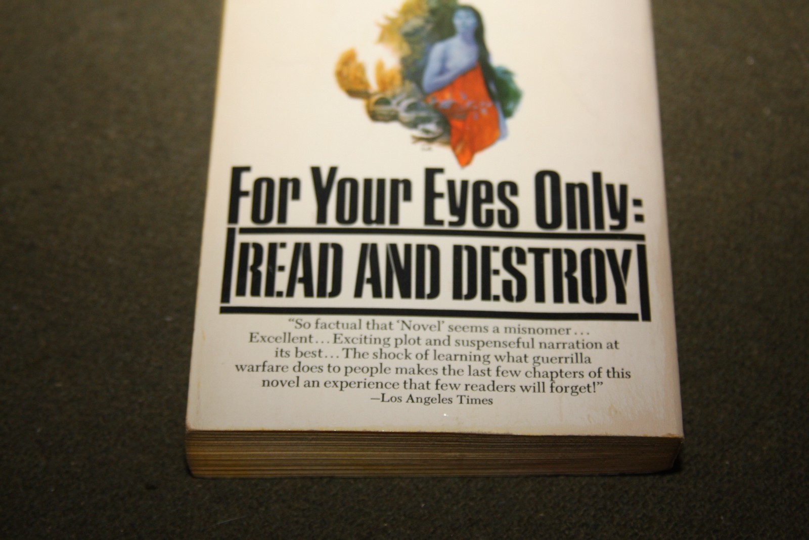 For Your Eyes Only: Read and Destroy by Louis Honig 1973 PB Bantam