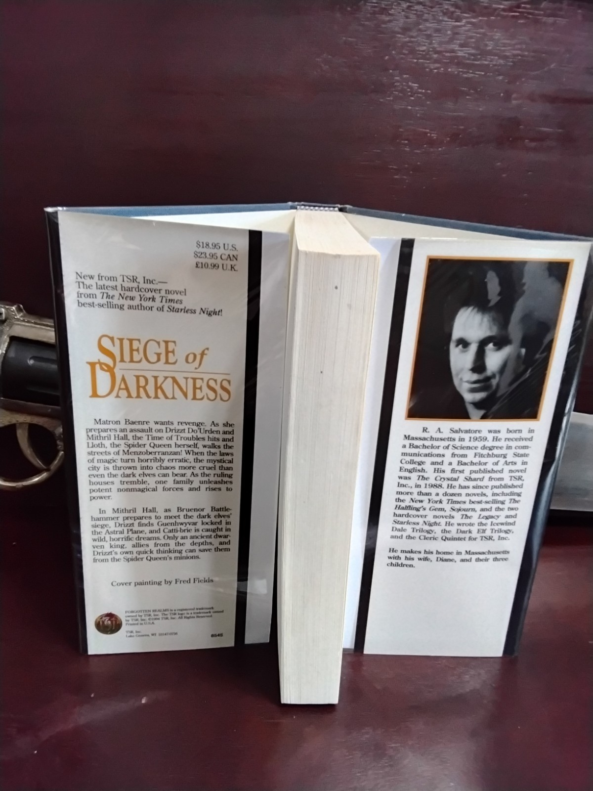 R.A. Salvatore Legacy Of The Drow Set 1st 1st 1992-1996 Drizzt VG HCDDJ LN