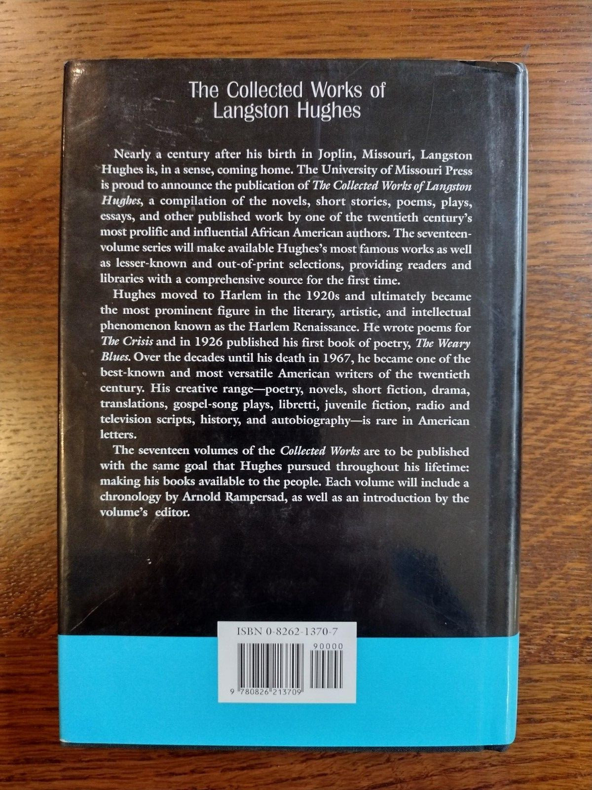 The Early Simple Stories(Collected Works of Langston Hughes, Vol 7) HC,Excellent