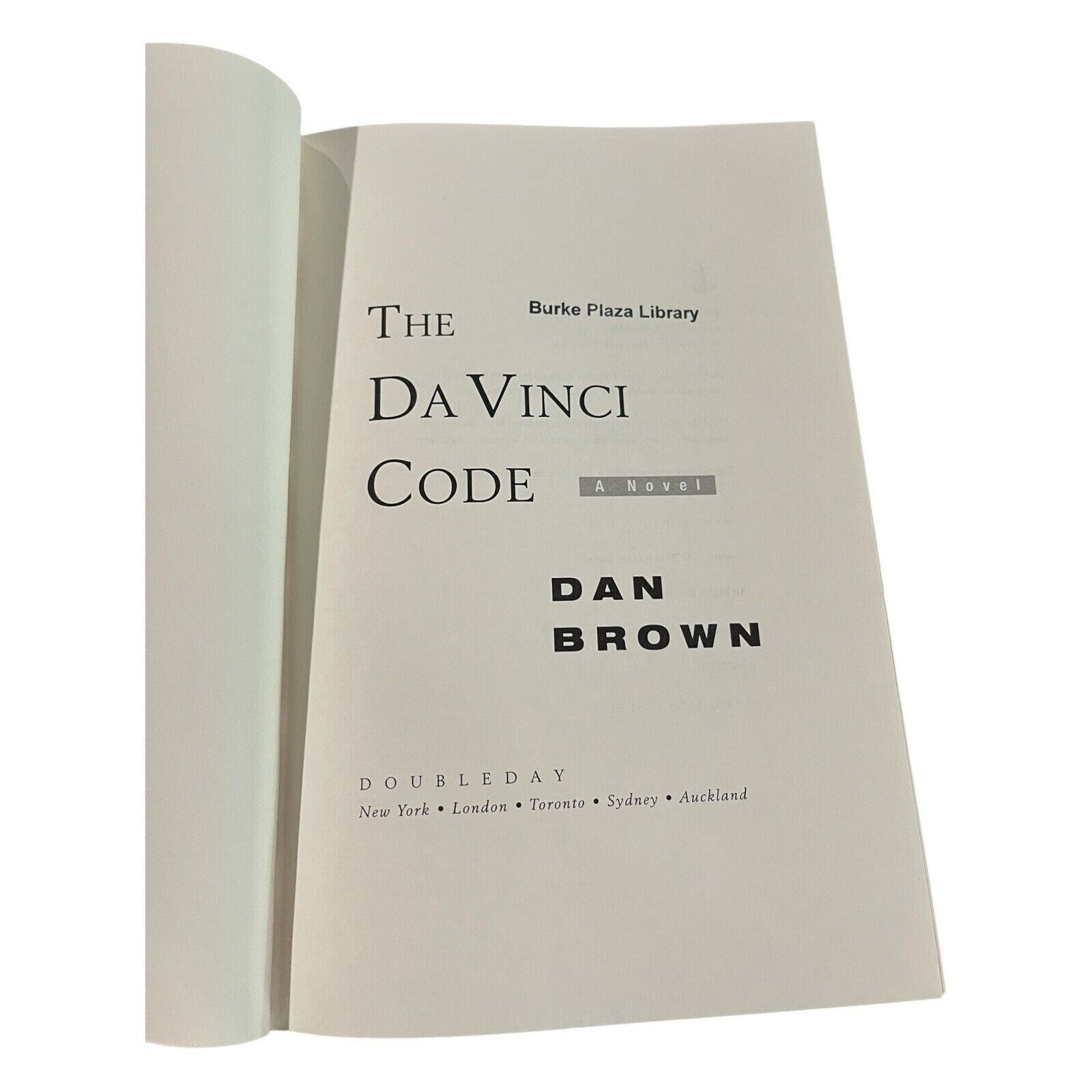 Robert Langdon Ser.: The Da Vinci Code : A Novel by Dan Brown (2003, Hardcover)