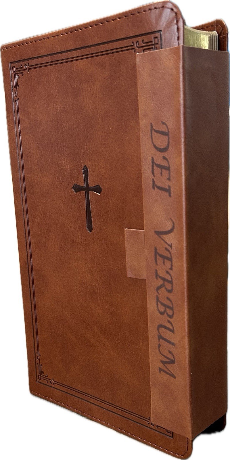 MAGNETIC CLOSURE NKJV LARGE PRINT(10.5pt) CUSTOM ENGRAVED Personal Bible