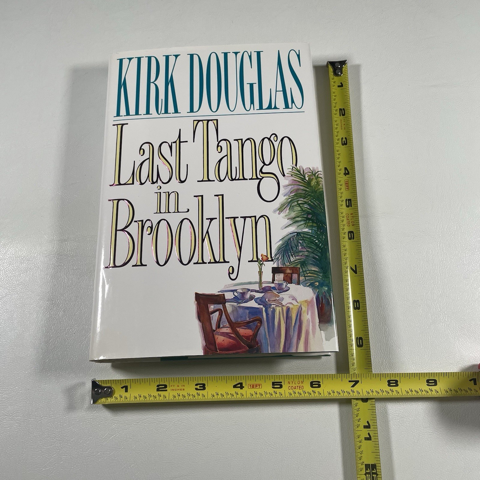 Kirk Douglas Last Tango In Brooklyn Signed Book 1994 Autographed Warner Books