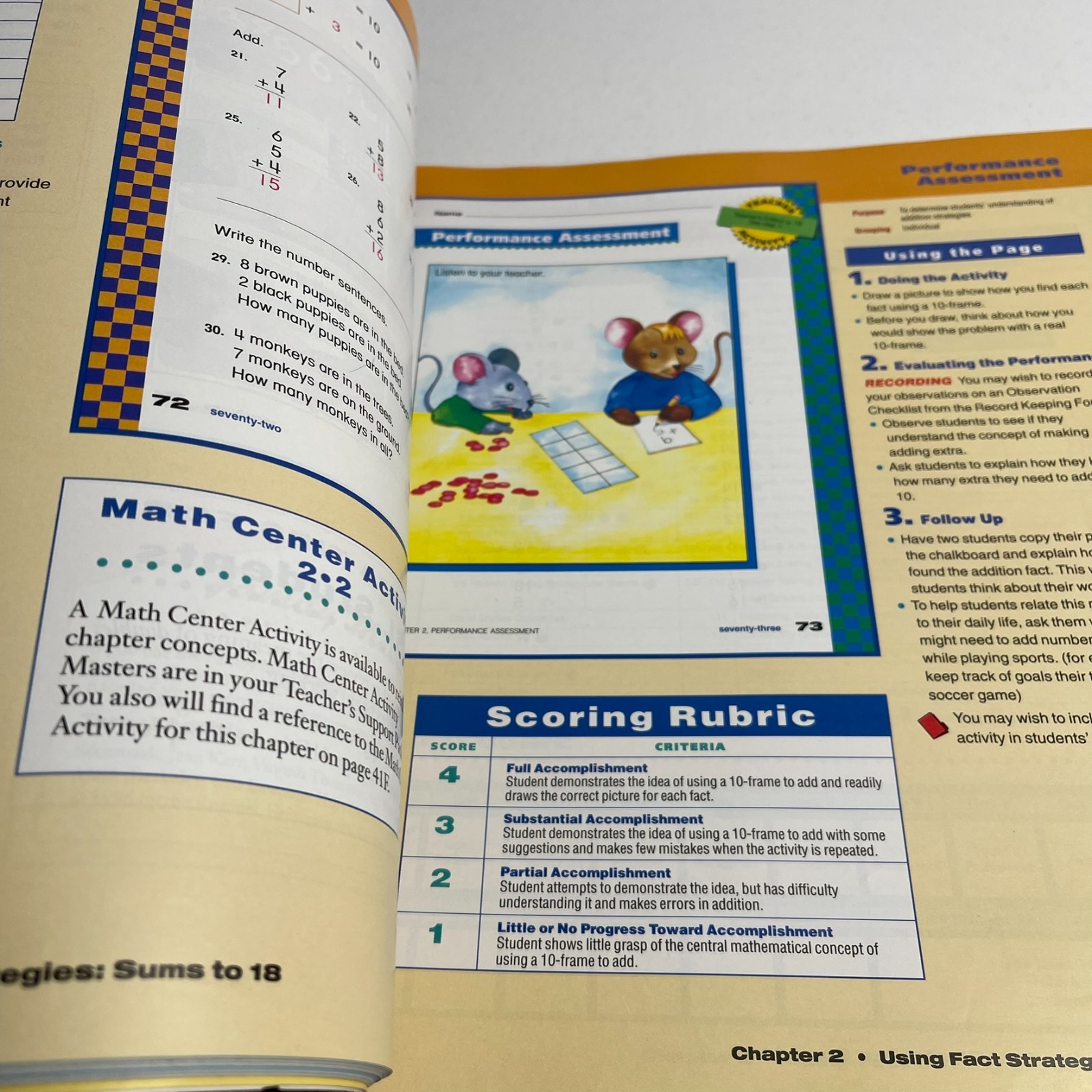 Addison-Wesley Mathematics – Teacher’s Edition Volume 1 Chapters 1-7